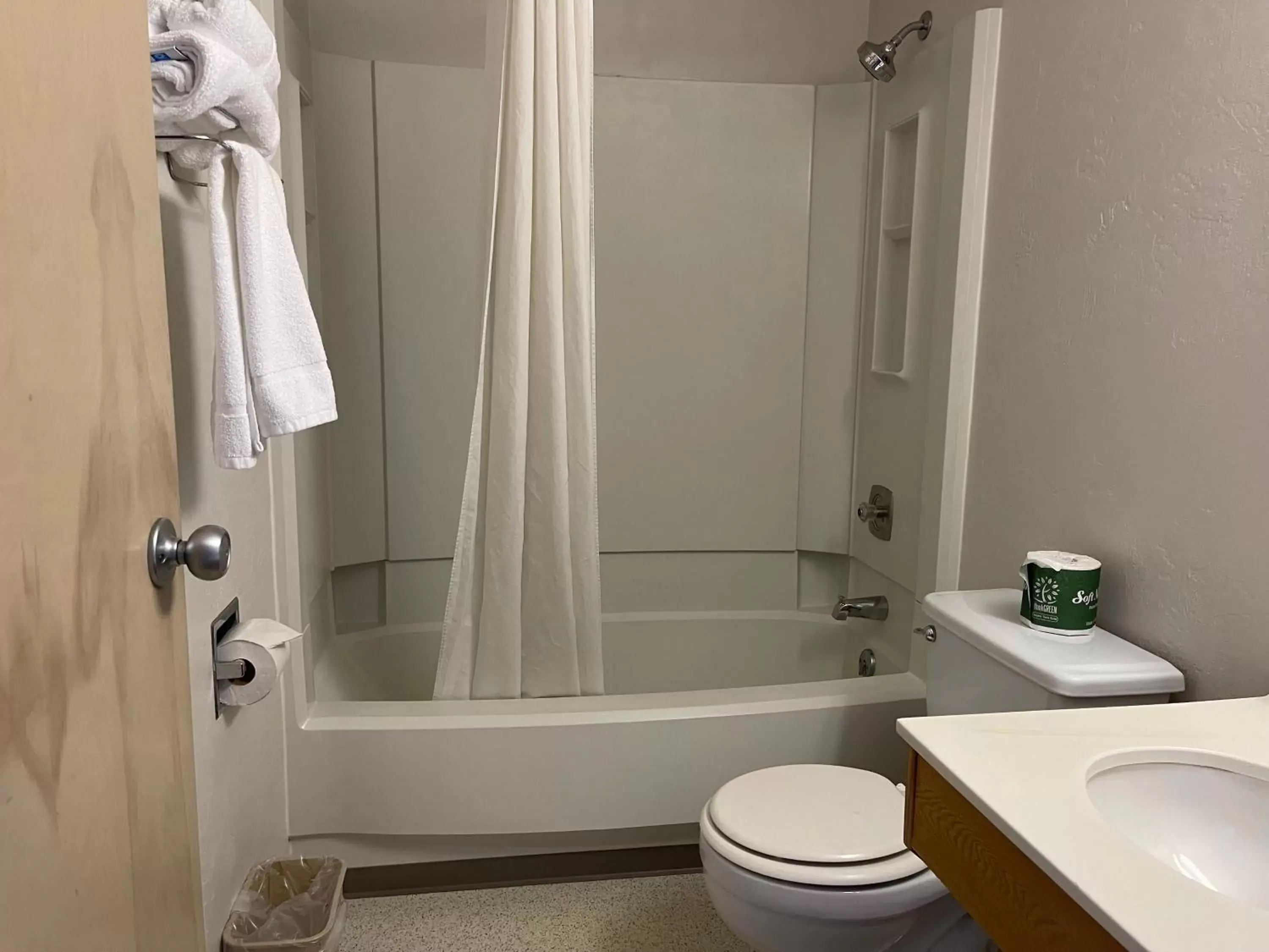 Bathroom in Super 8 by Wyndham Ketchikan