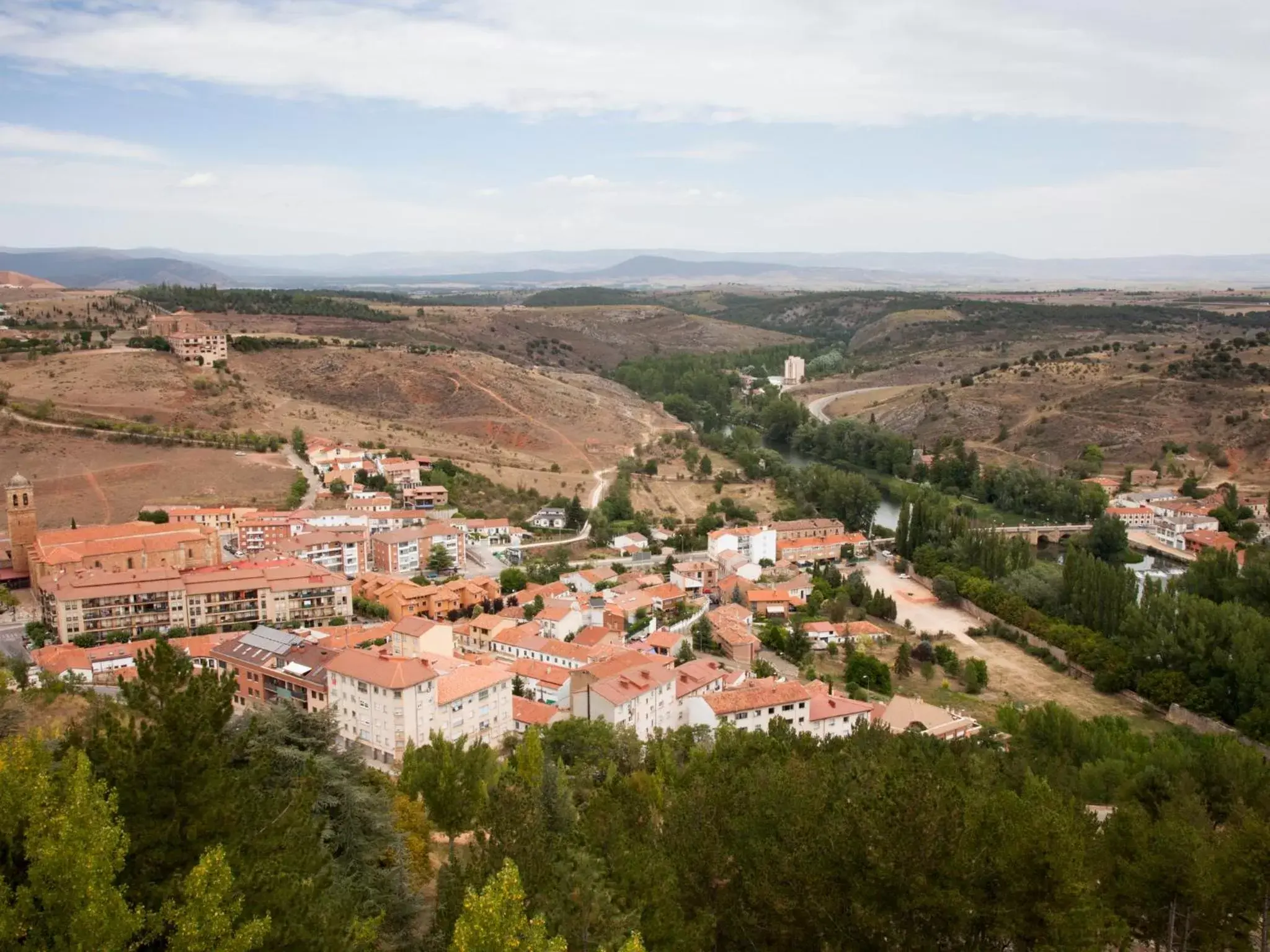 River view, Bird's-eye View in Parador de Soria