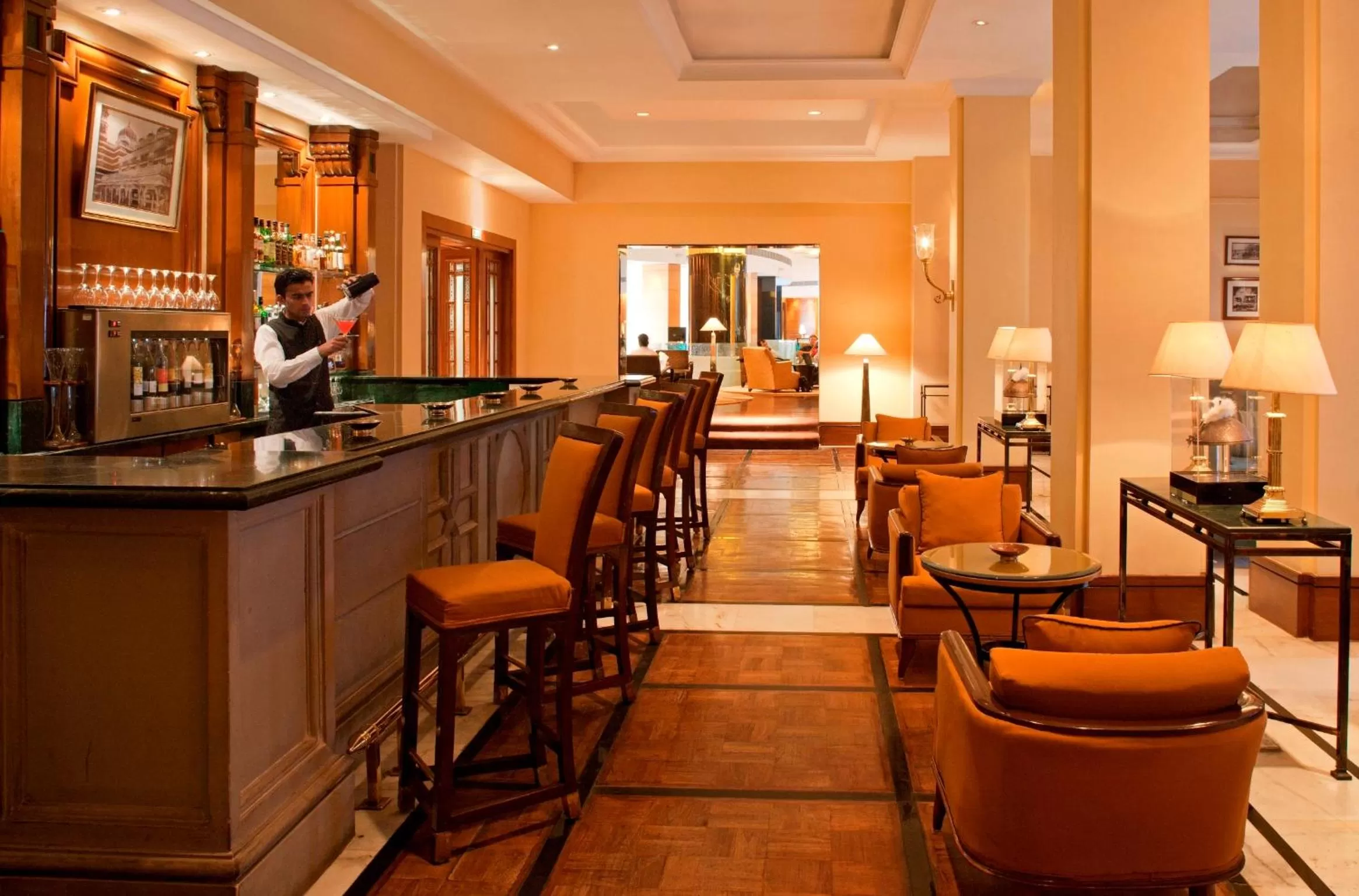 Lounge or bar in Radisson Blu Plaza Delhi Airport