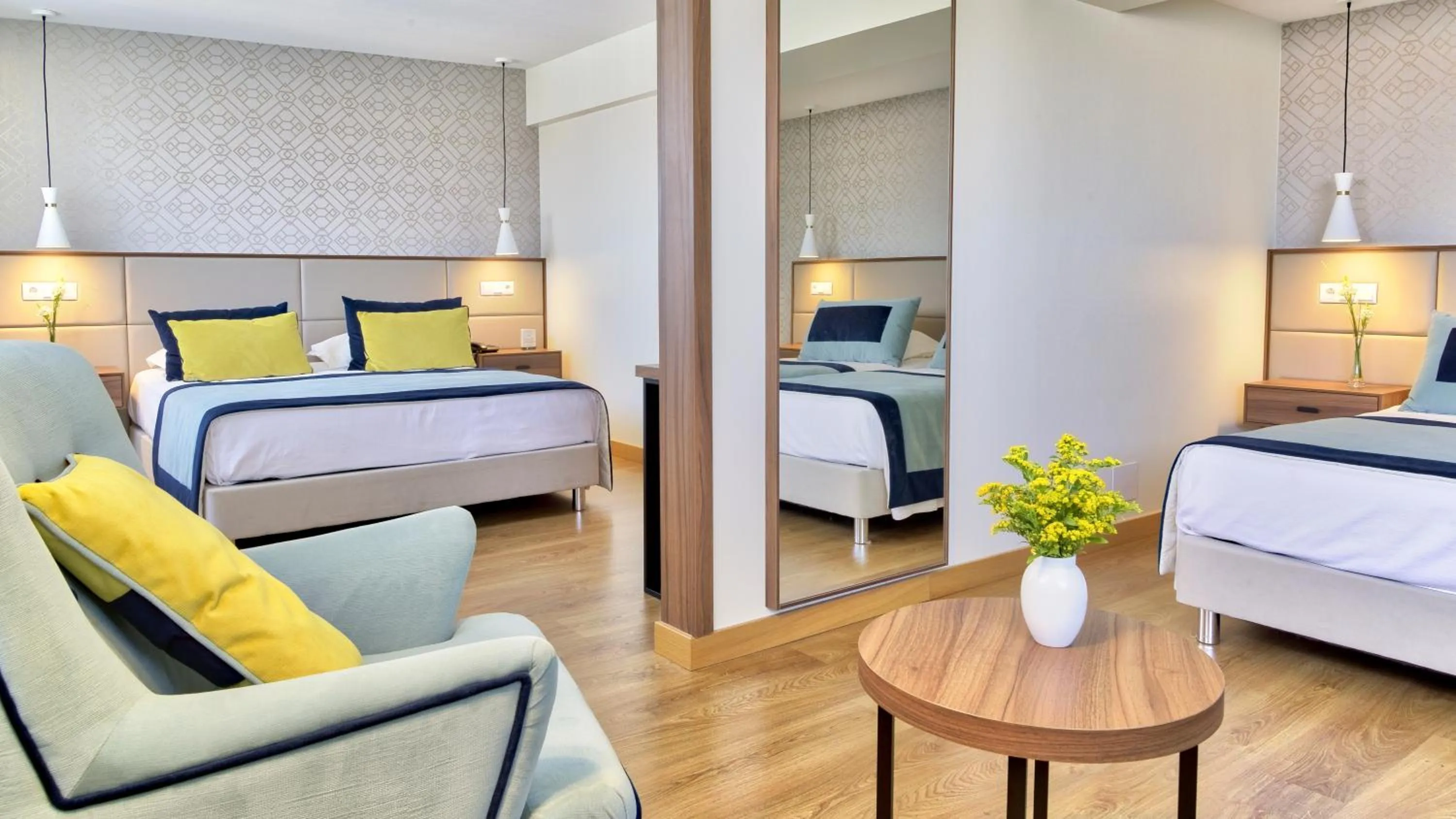 Bed in Hotel Cinquentenario & Conference Center