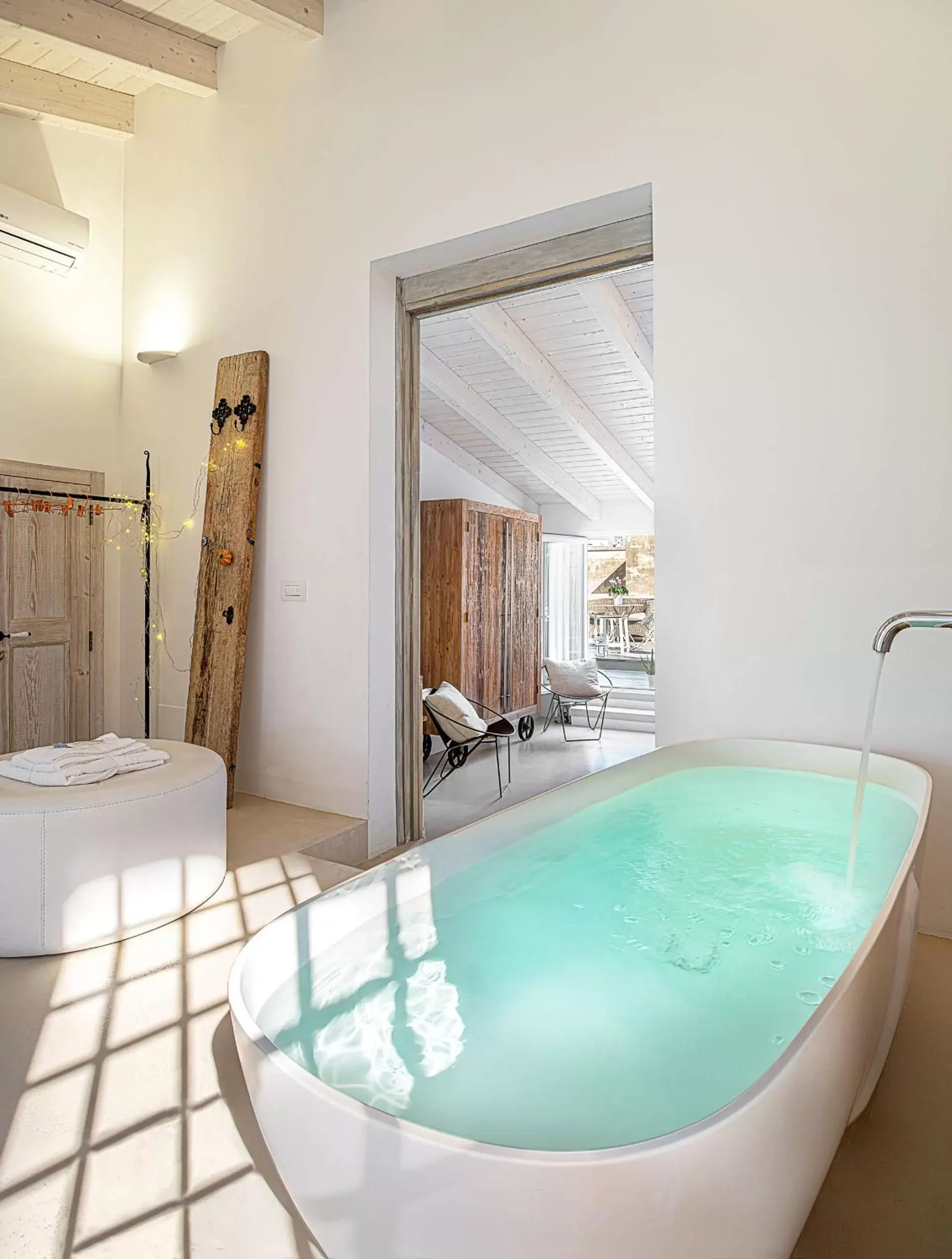 Bathroom, Swimming Pool in Palazzo Sant'Anna Lecce