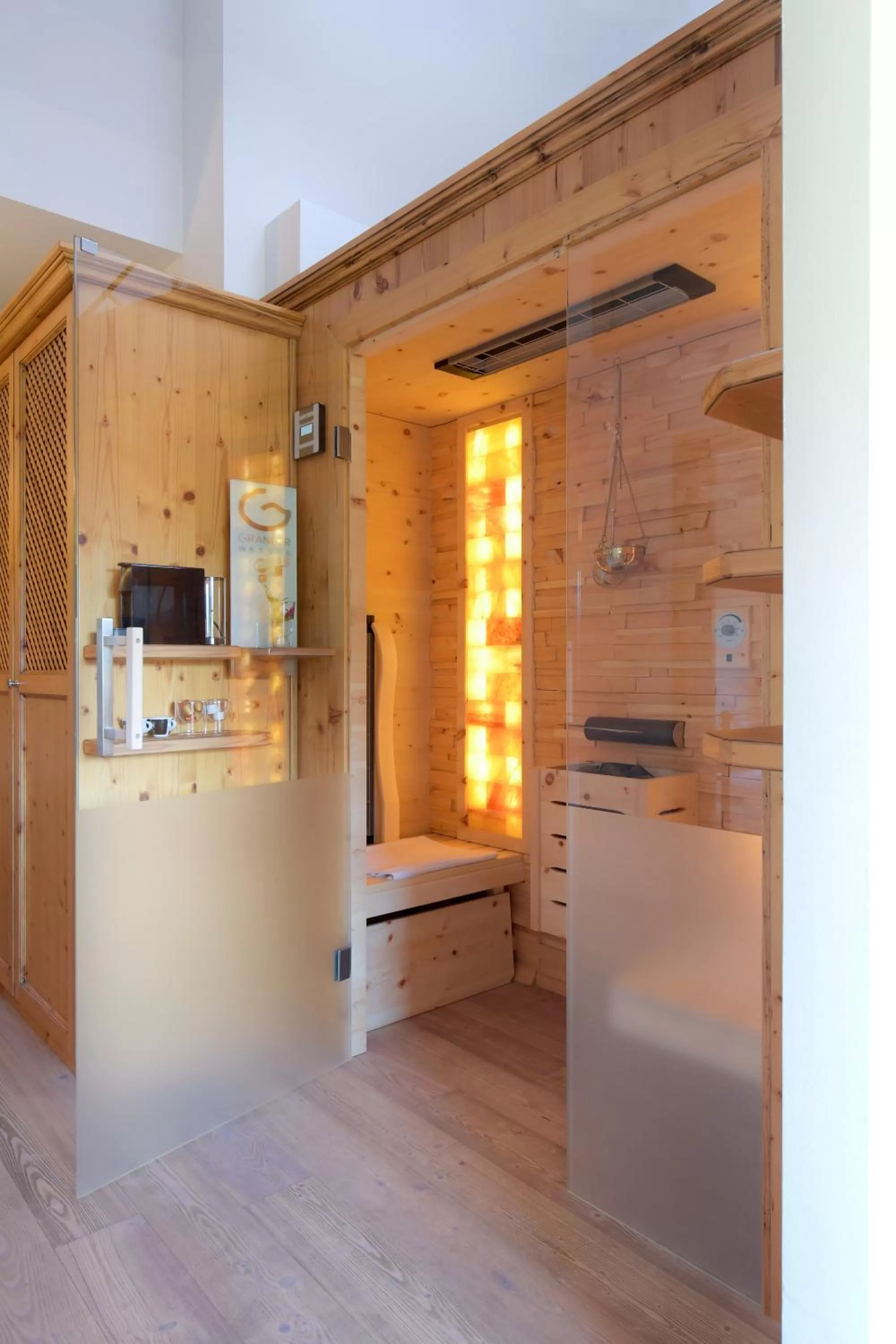 Sauna in Hotel und Alpen Apartments - Bürglhöh