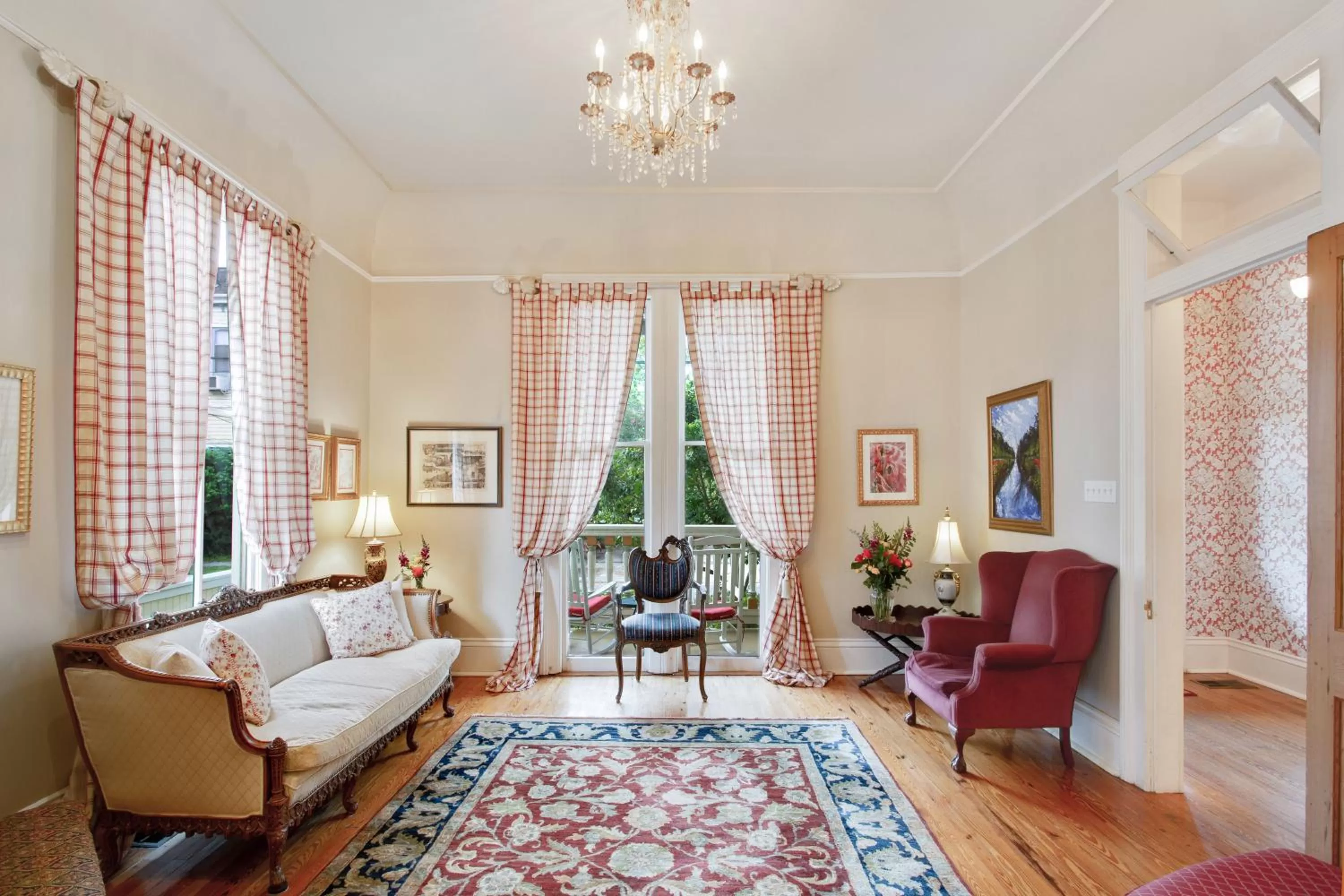 Living room, Seating Area in Maison Perrier Bed & Breakfast