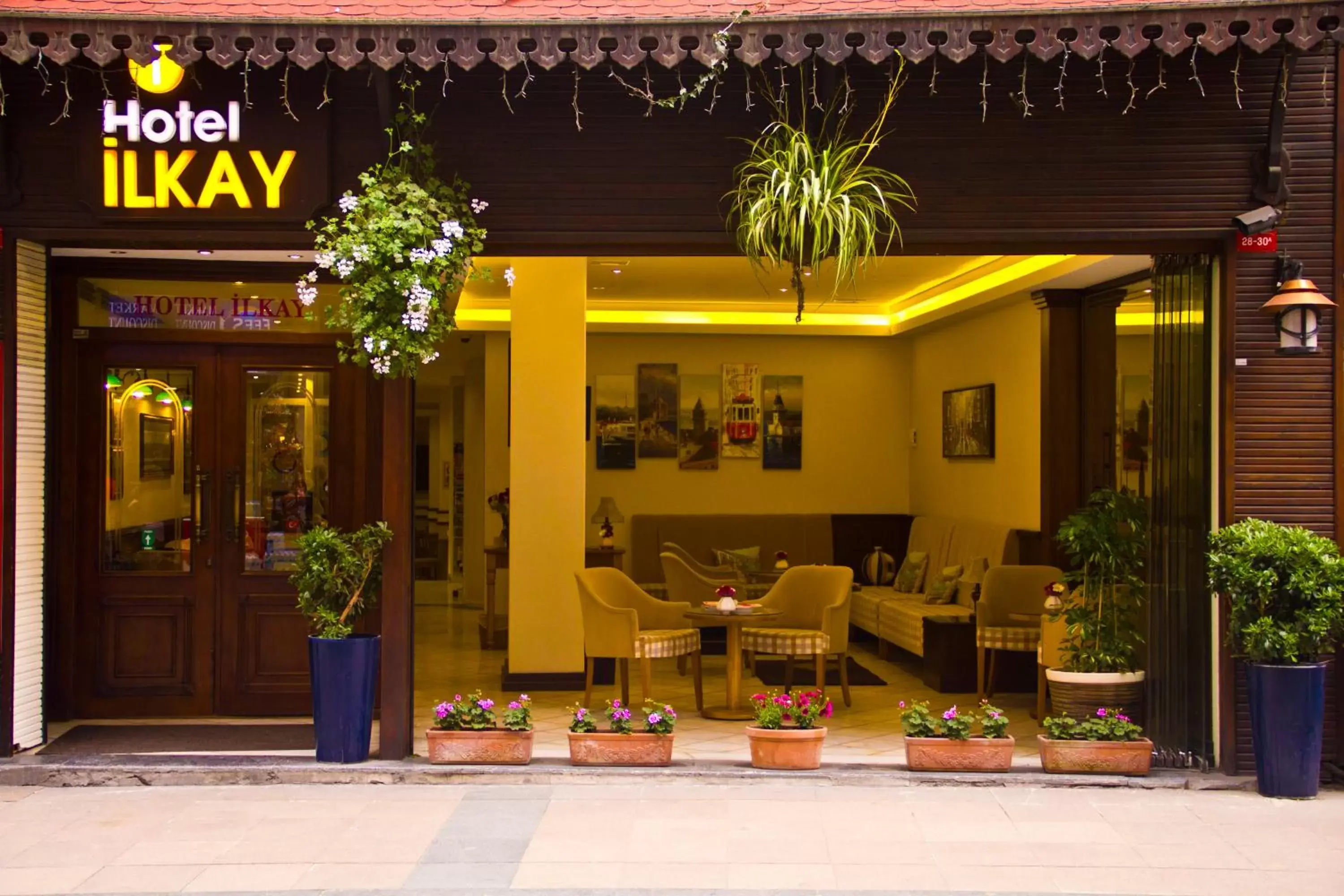 Facade/entrance in Ilkay Hotel