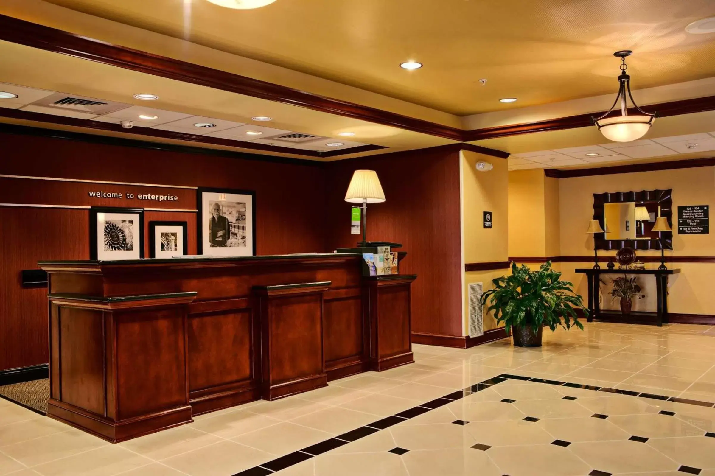 Lobby or reception, Lobby/Reception in Hampton Inn Enterprise