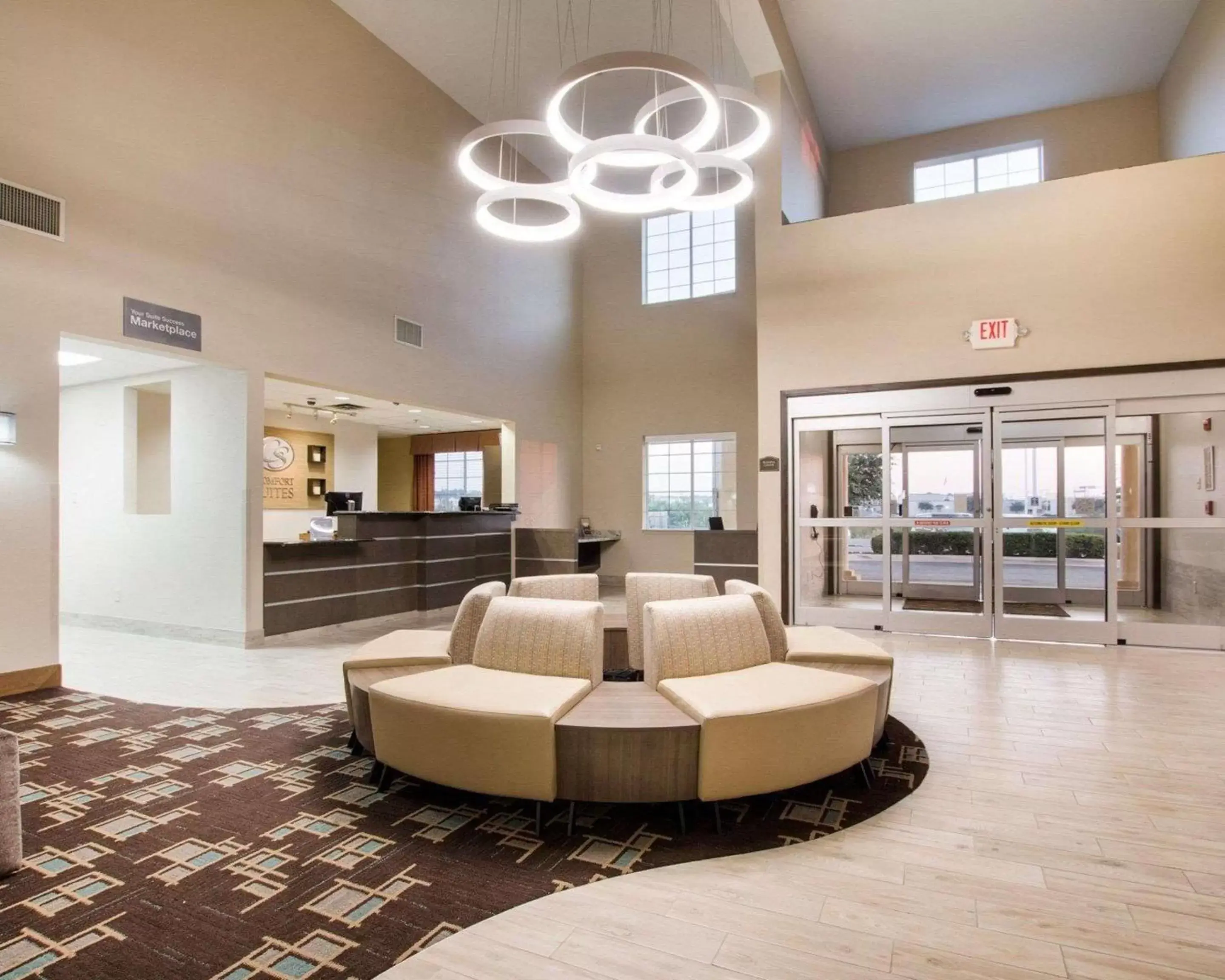 Lobby or reception, Lobby/Reception in Comfort Suites San Angelo near University