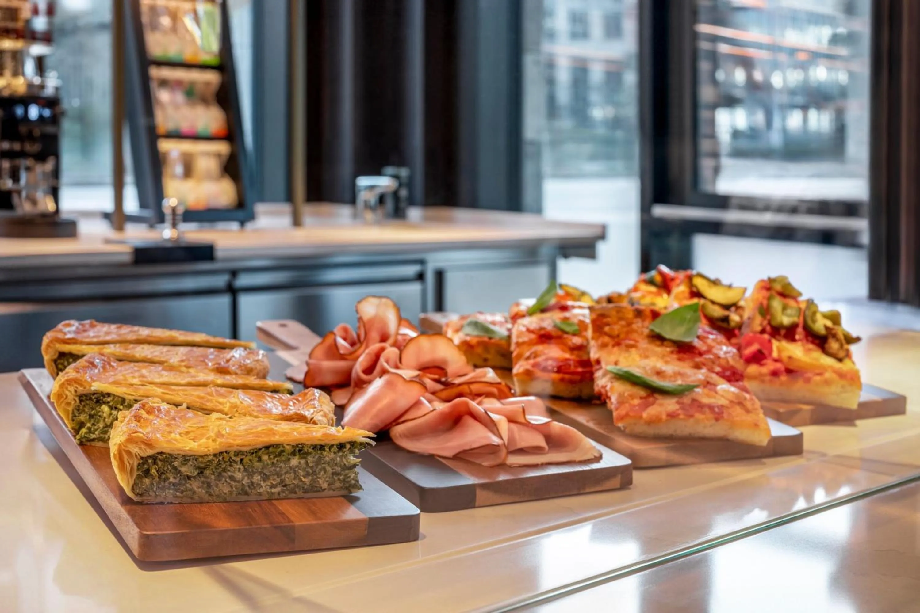 Restaurant/places to eat in Munich Marriott Hotel City West