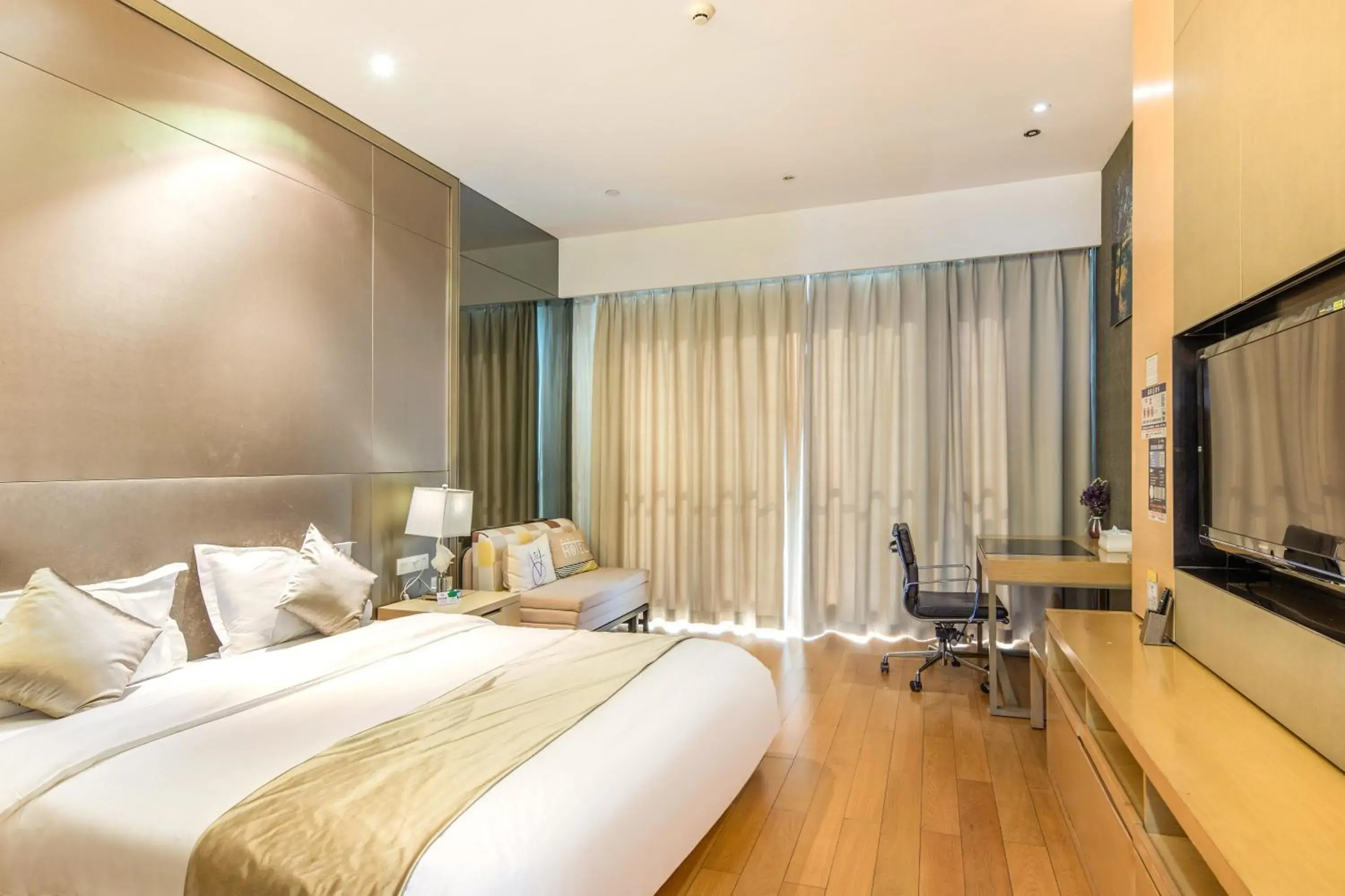 Bed in Guangzhou Xing Yi International Apartment - Poly World Branch Bed in Guangzhou Xing Yi International Apartment - Poly World Branch