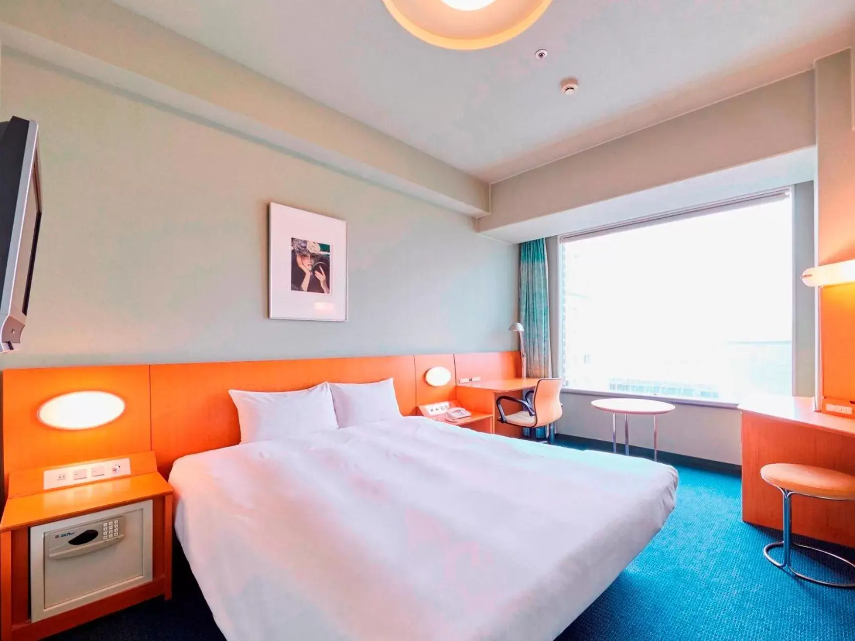 Bed in Shinagawa Prince Hotel