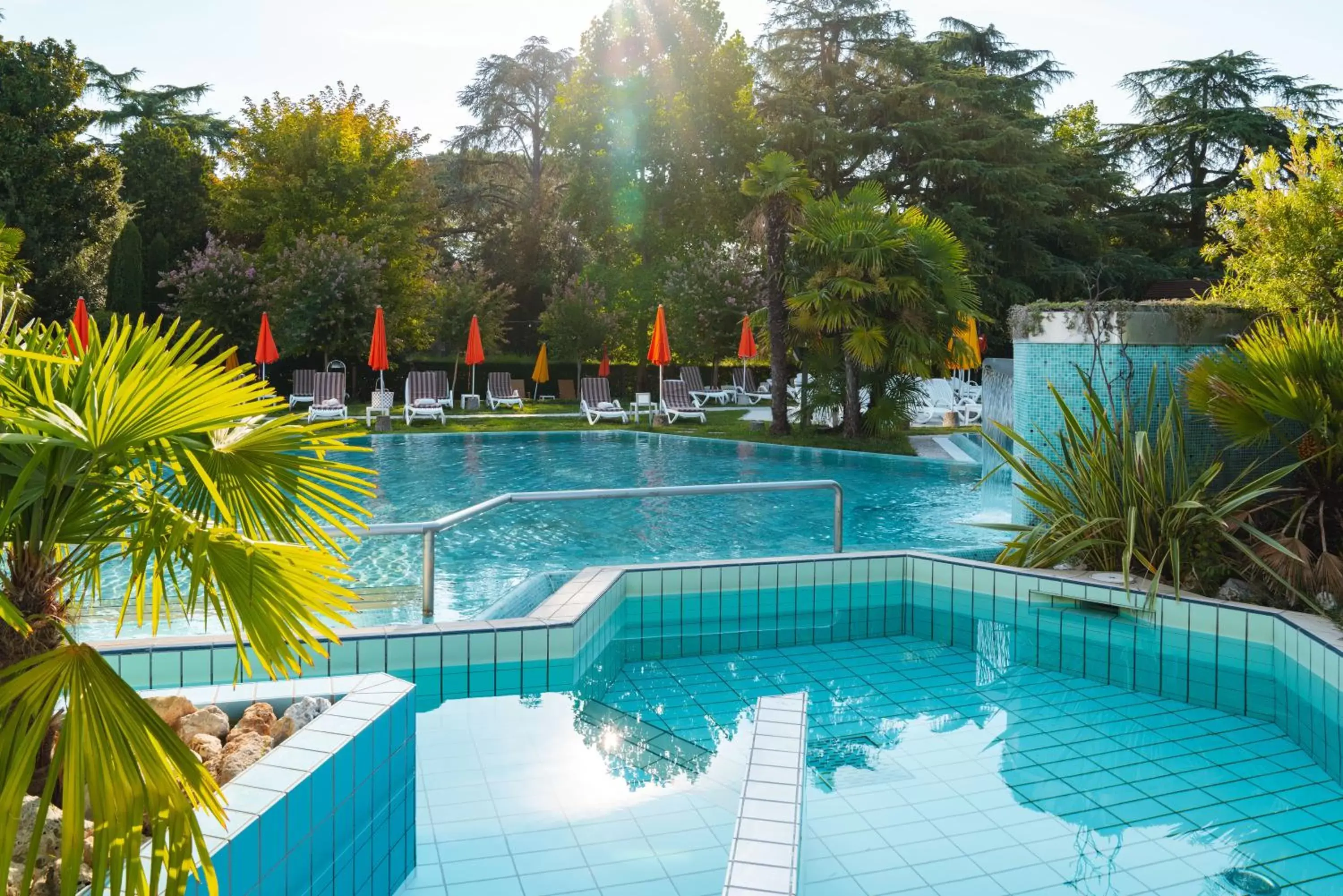 Swimming Pool in Hotel Garden Terme