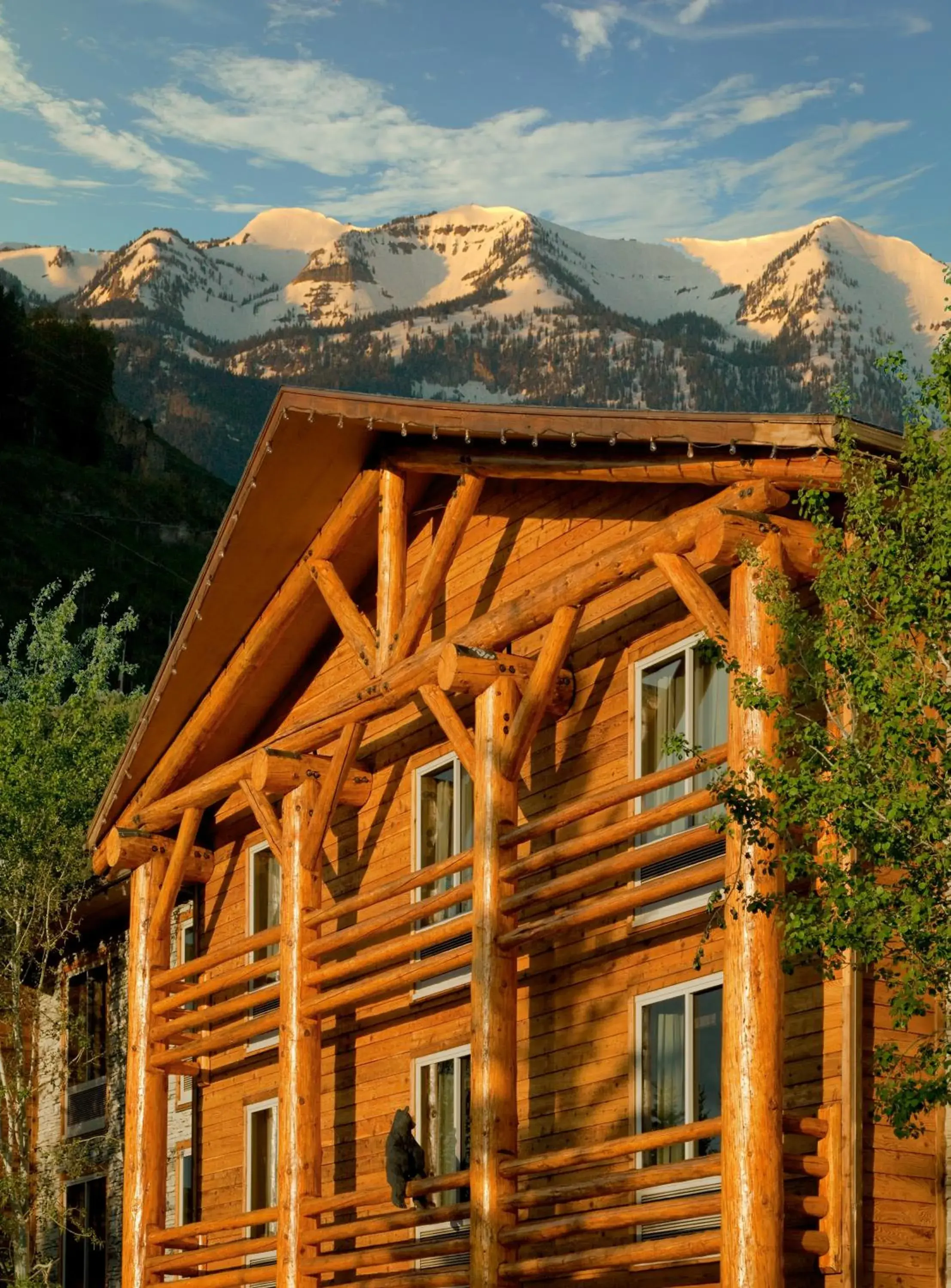 Facade/entrance, Property Building in The Lodge at Jackson Hole