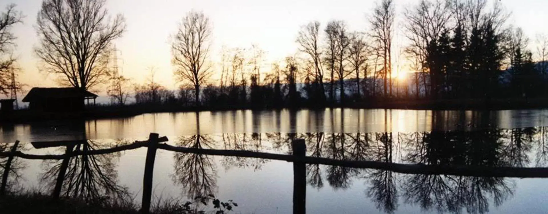 Property building, Winter in La Cascina