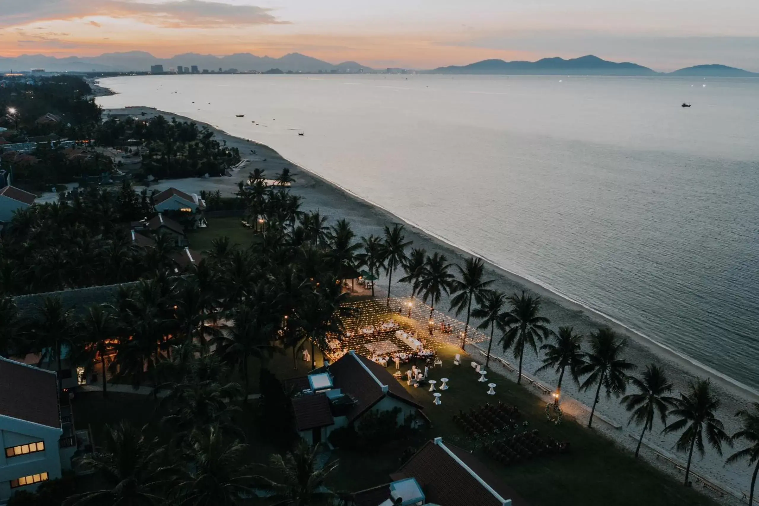 Beach, Bird's-eye View in Palm Garden Beach Resort & Spa