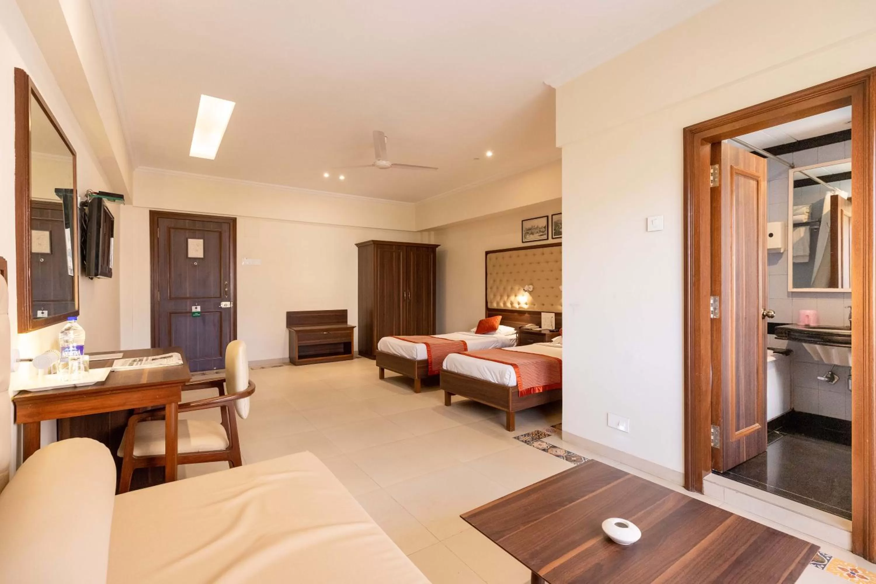 Bedroom, Bed in West End Hotel Opp Bombay Hospital