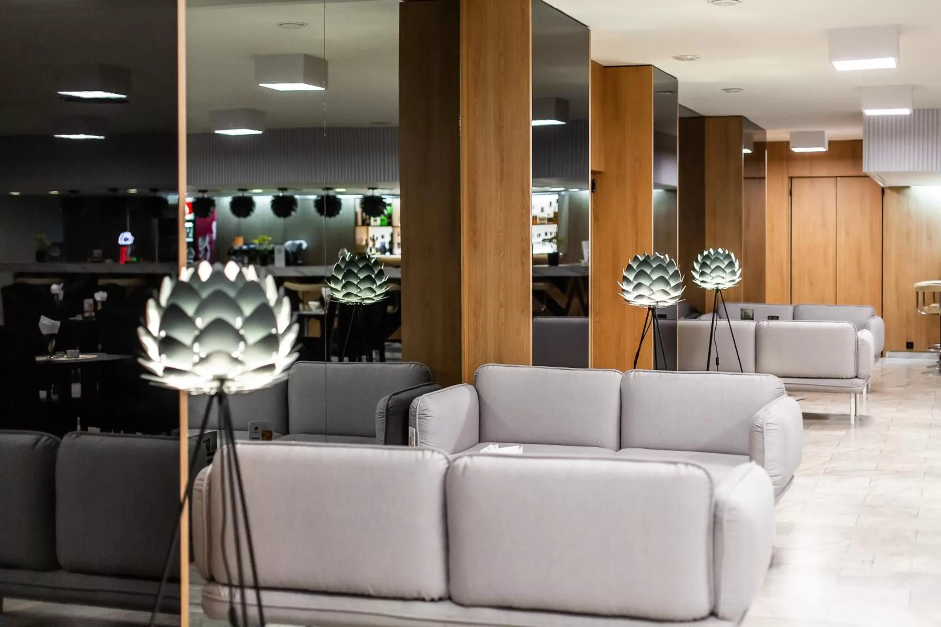 Lounge or bar, Lobby/Reception in Hotel Solny