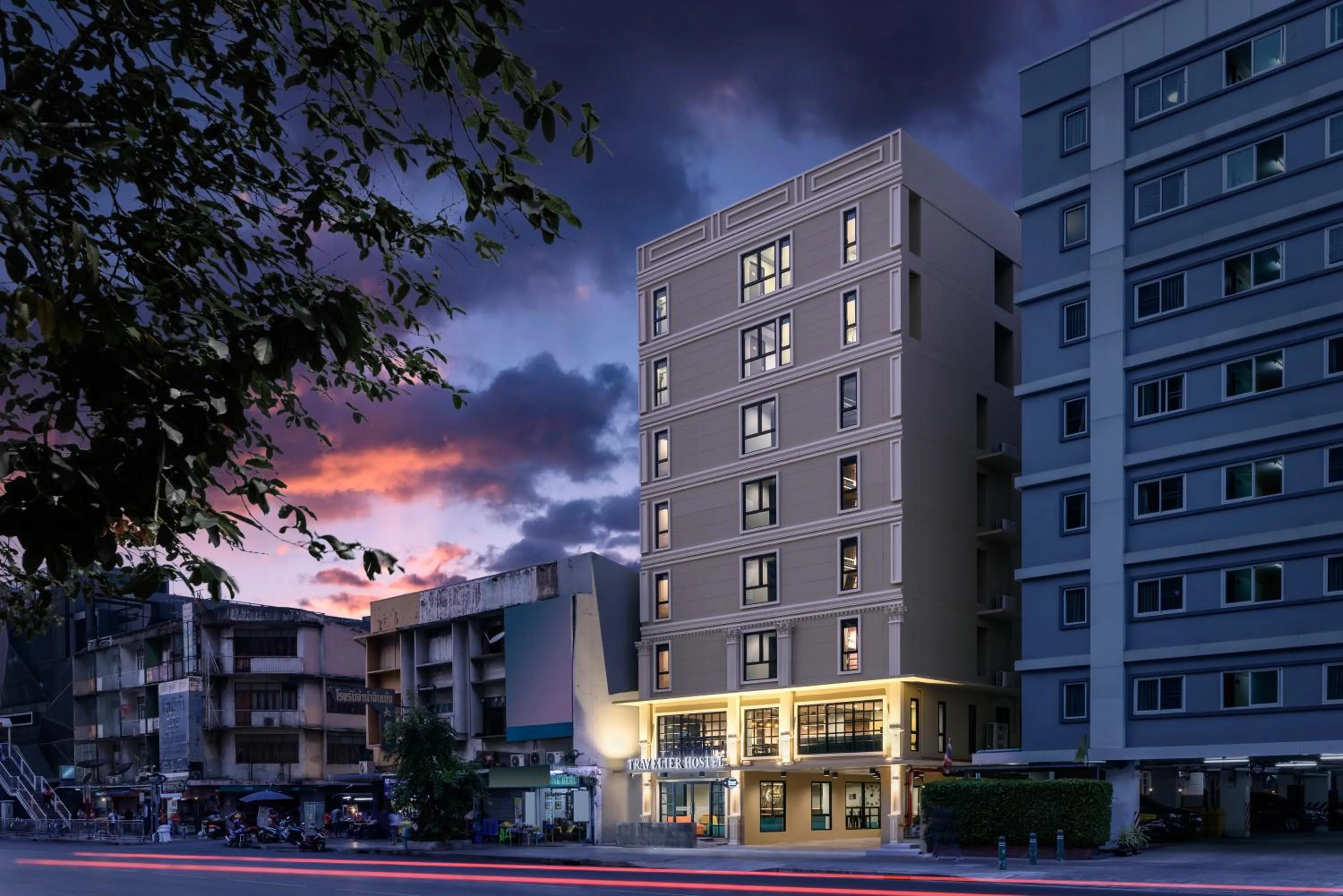 Property building in Travelier Hostel