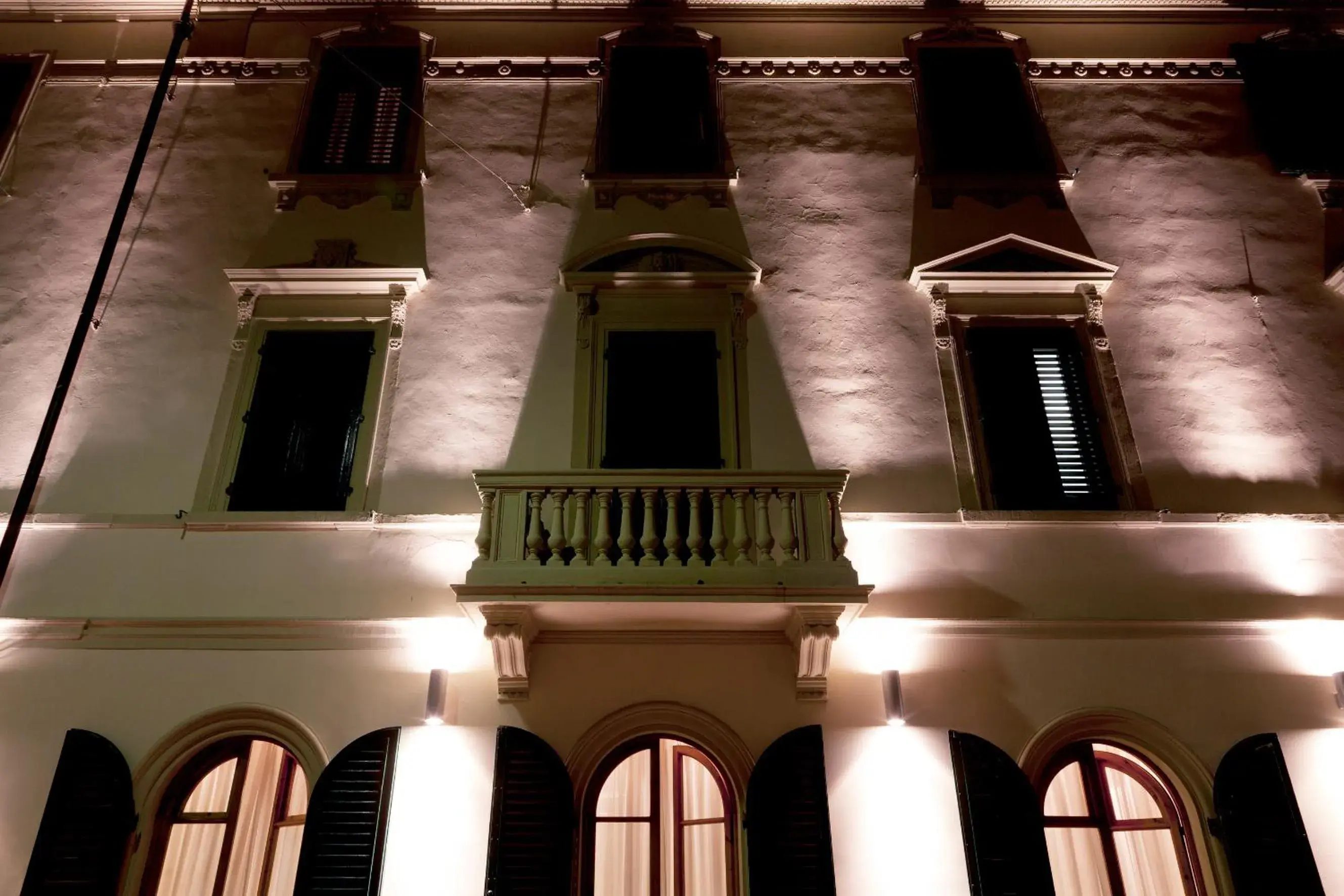 Facade/entrance in Hotel Savoia & Campana