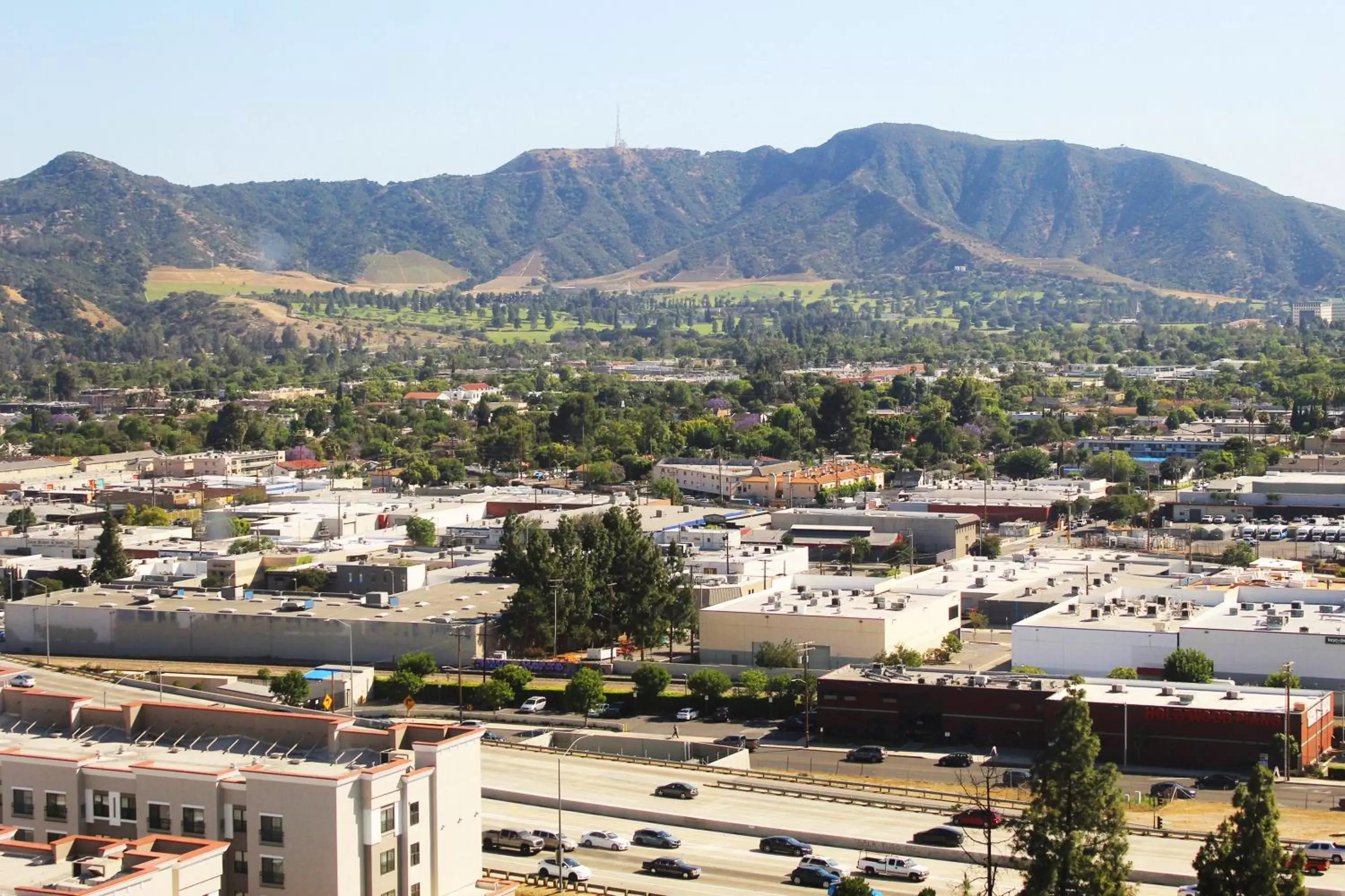 City view in Hotel Burbank