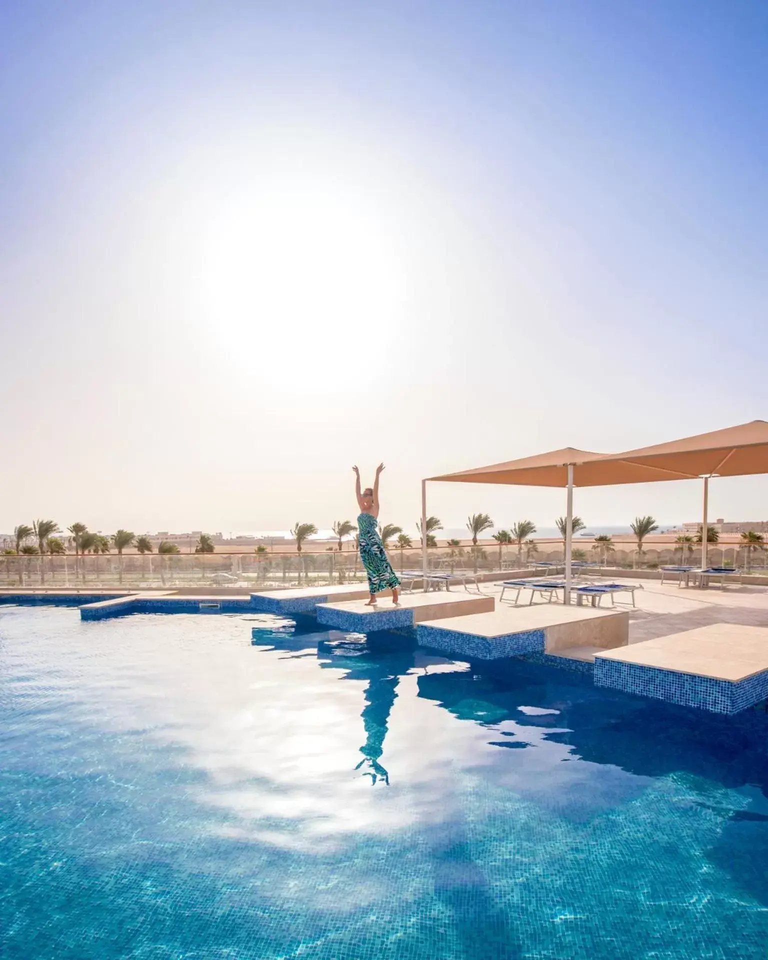 Swimming Pool in Pickalbatros Aqua Vista Resort - Hurghada