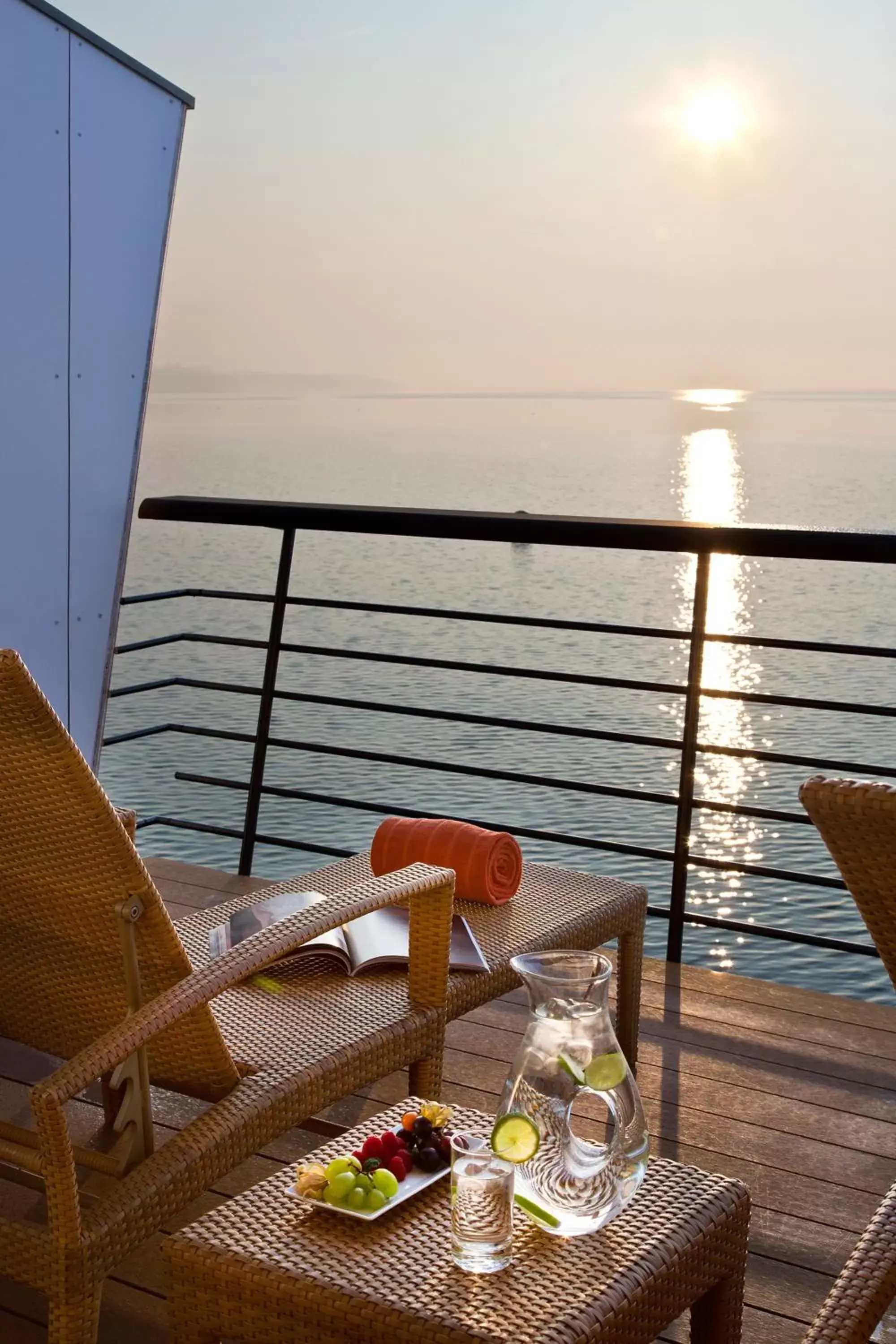 Balcony/Terrace in Hotel Palafitte