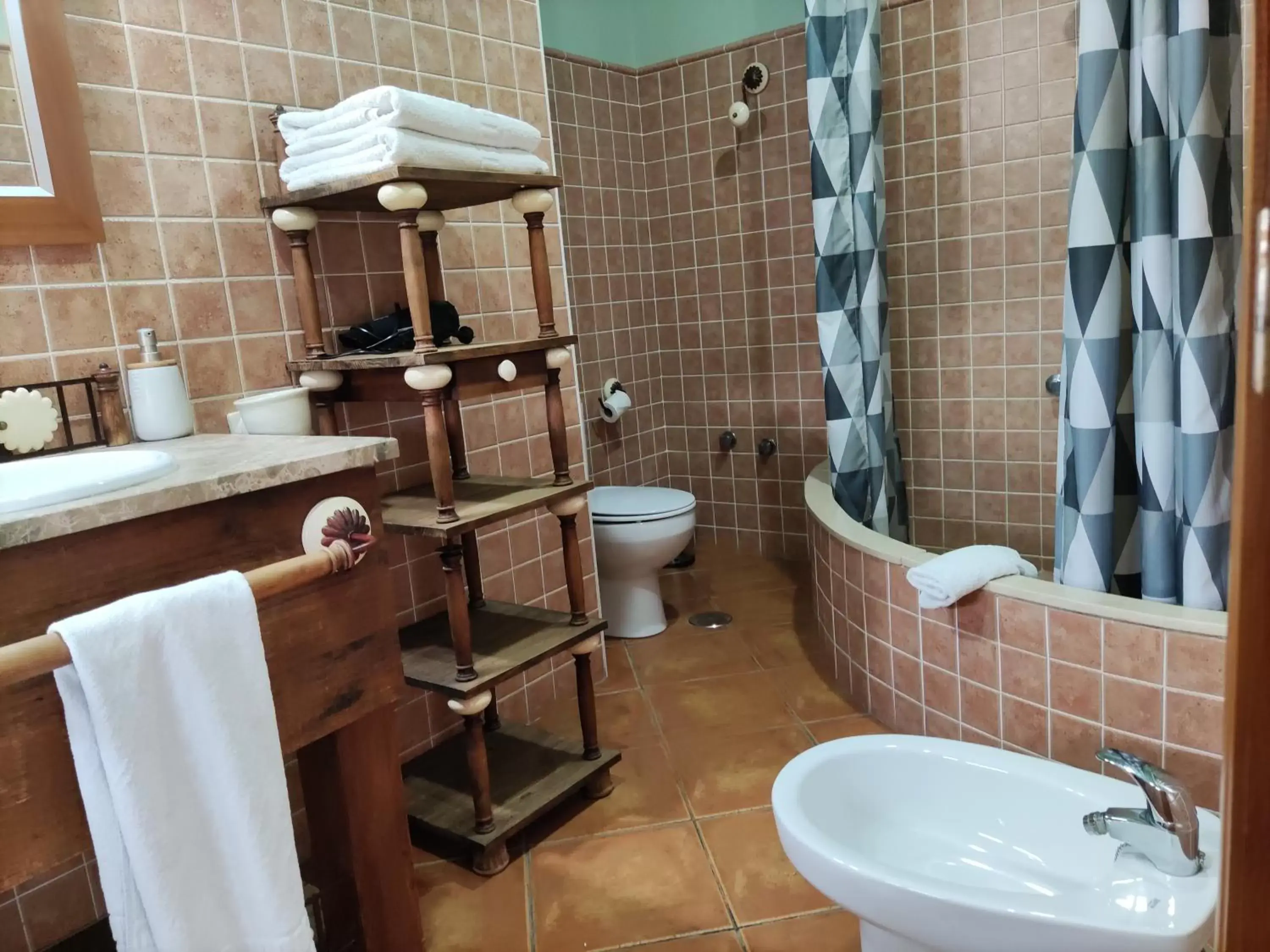 Bathroom in Hotel Rural Sierra Tejeda