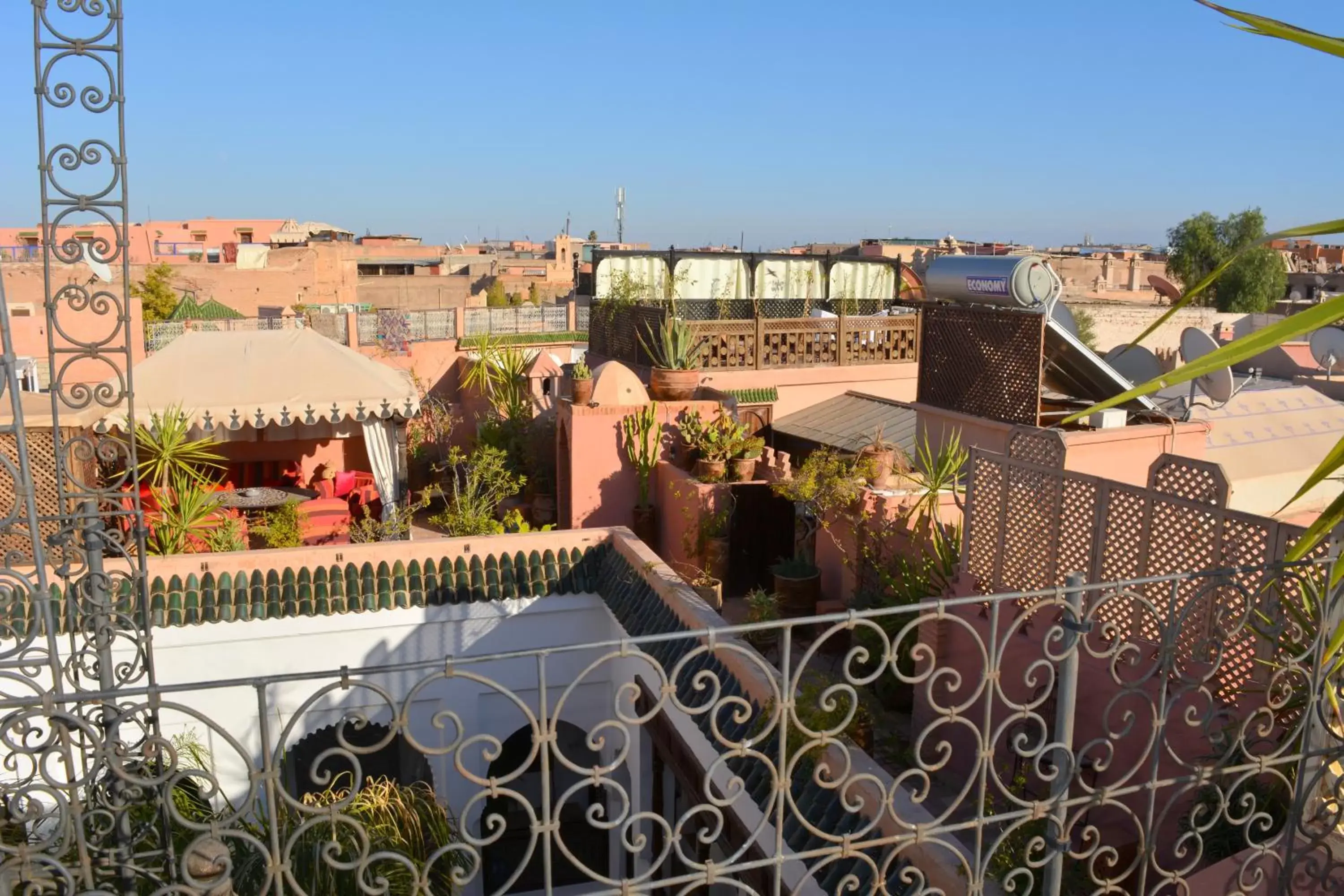 Balcony/Terrace in Riad Ghali Hotel & SPA