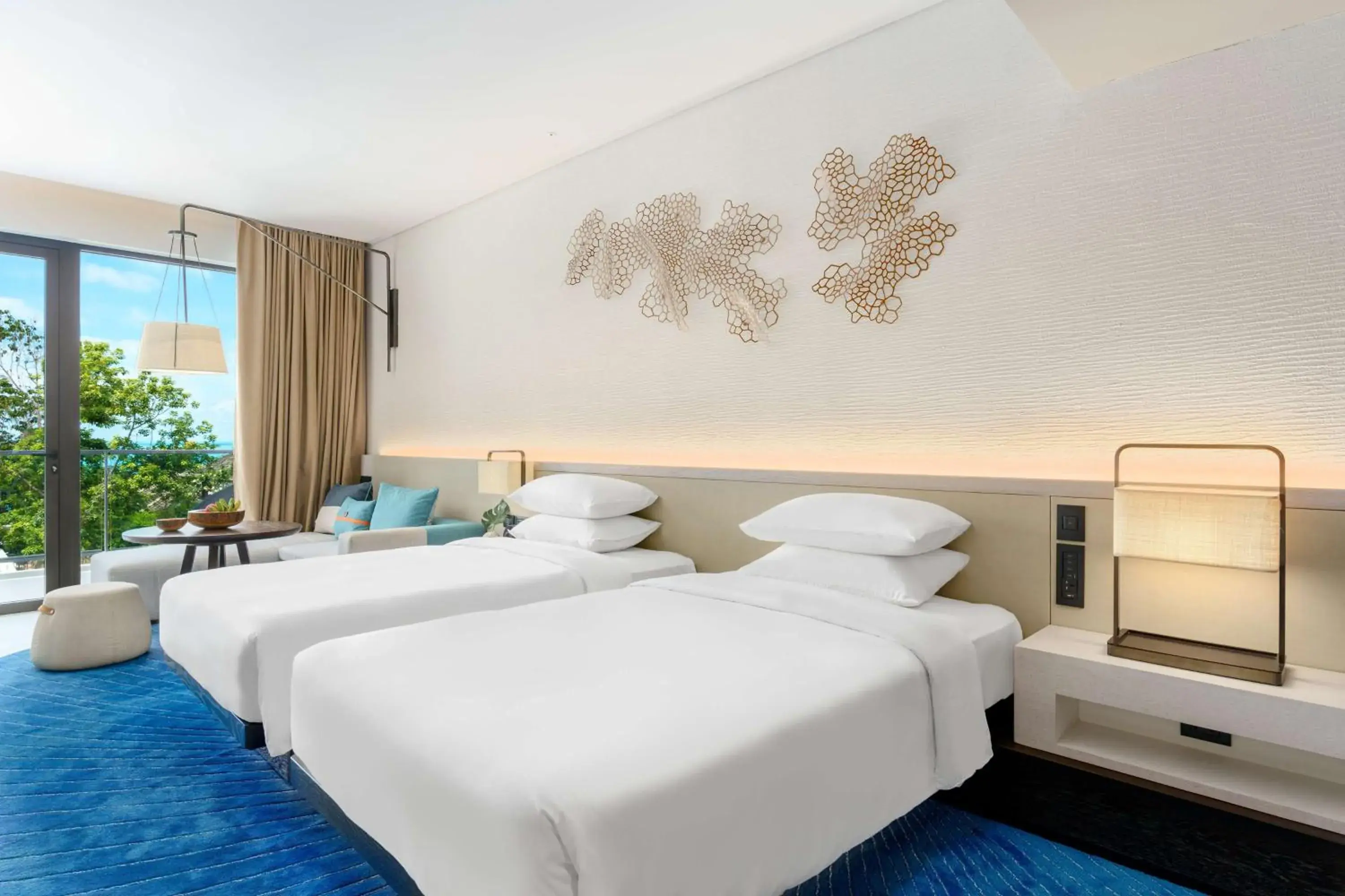 Bedroom, Bed in Hyatt Regency Koh Samui- SHA Extra Plus
