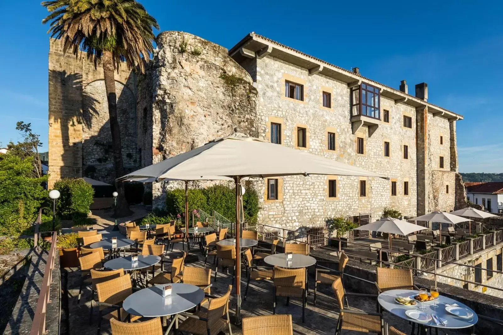 Balcony/Terrace, Restaurant/Places to Eat in Parador de Hondarribia