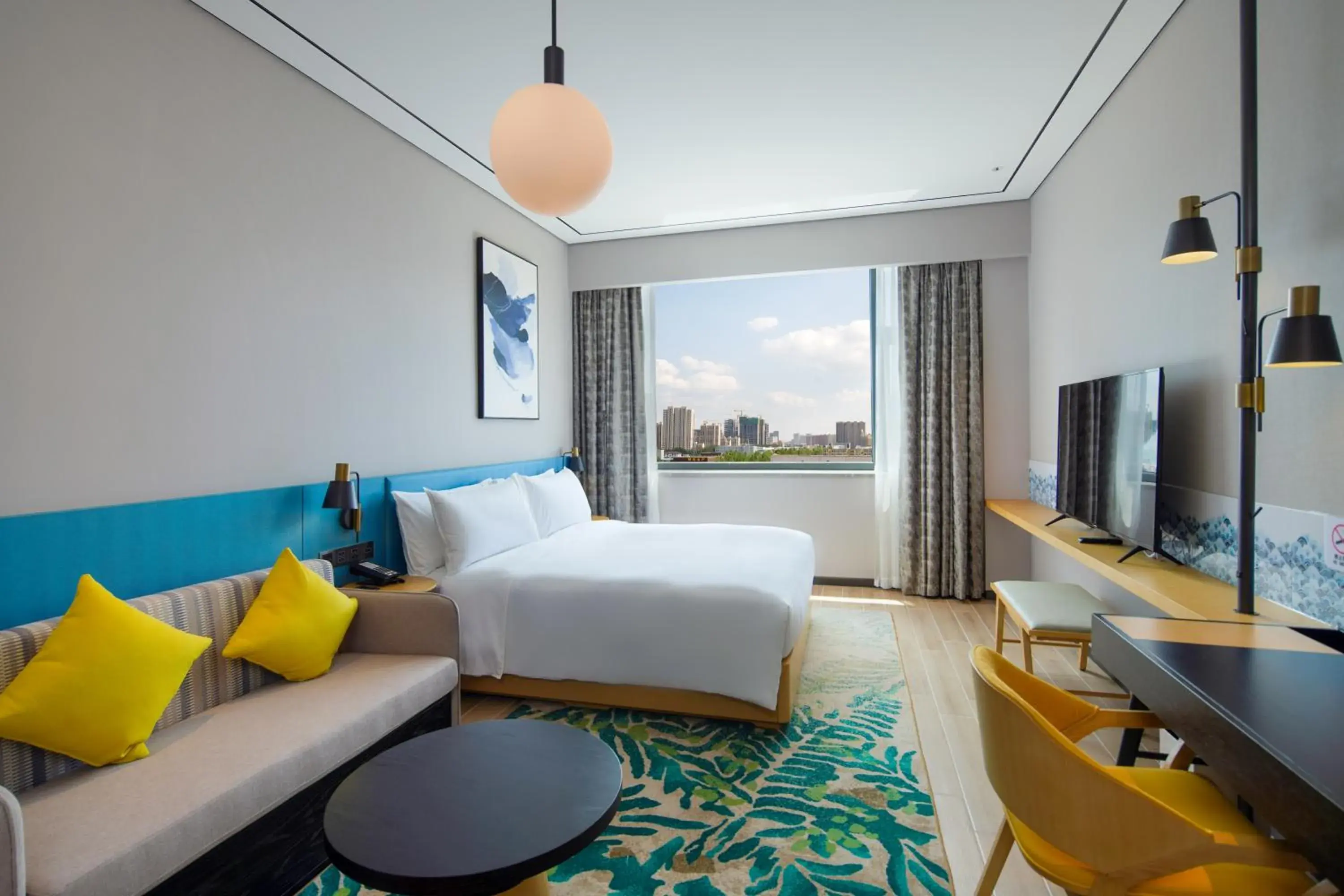 Bedroom in Hilton Garden Inn Changchun Economic Development Zone