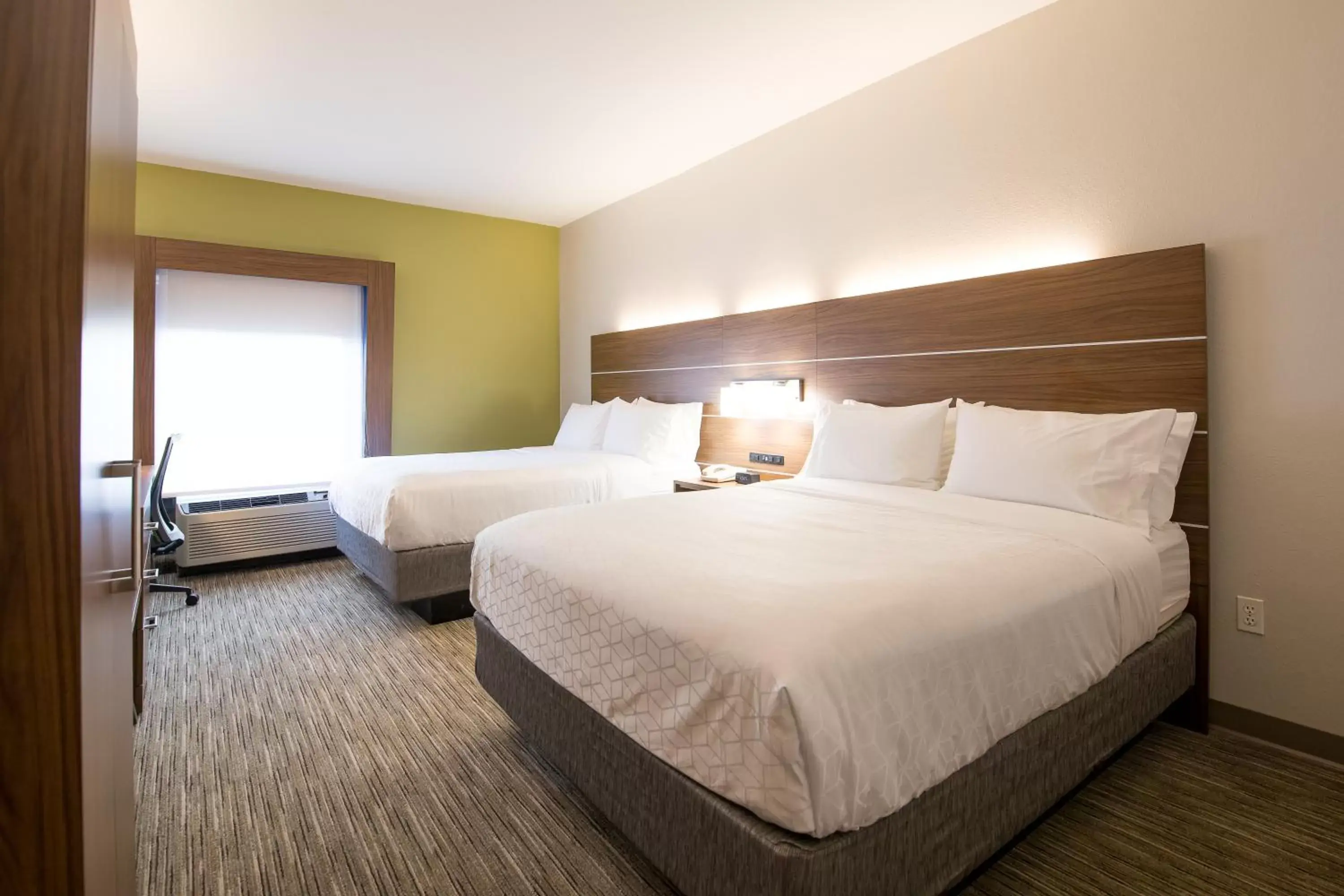 Decorative detail, Bed in Holiday Inn Express Atlanta-Stone Mountain, an IHG Hotel