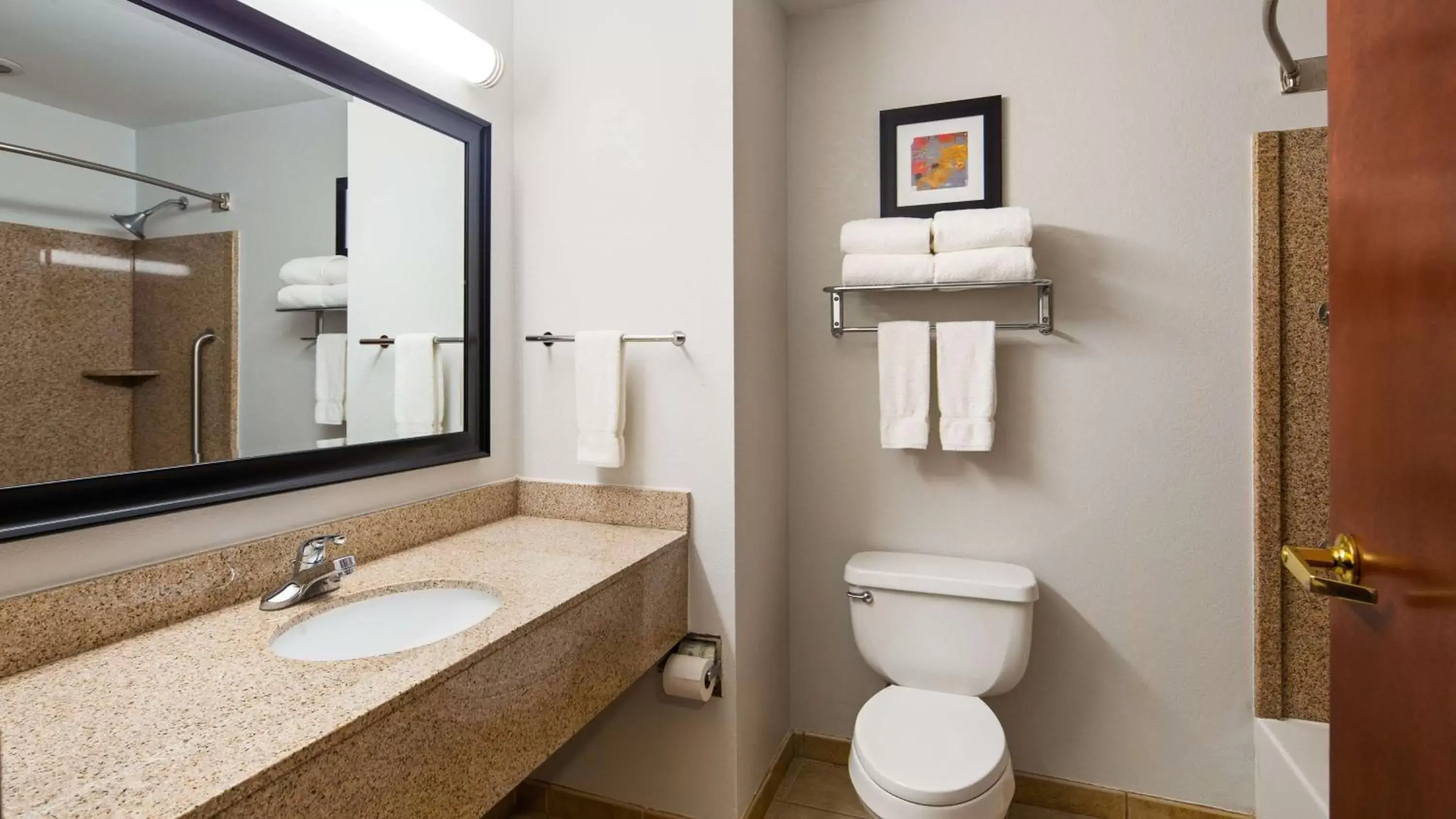 Bathroom in Best Western Plus Philadelphia-Choctaw Hotel and Suites