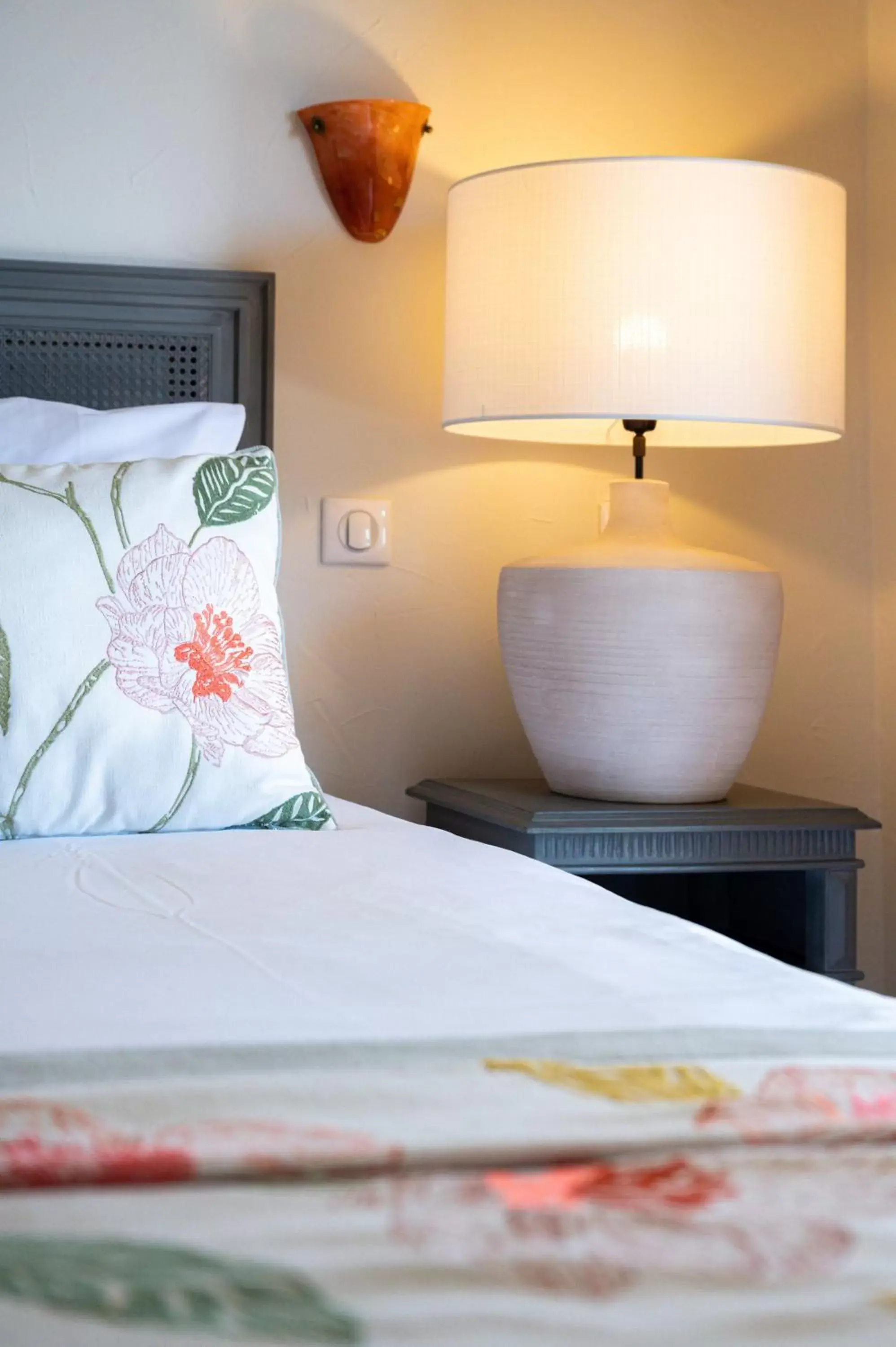 Bedroom, Bed in Hôtel La Grande Bastide