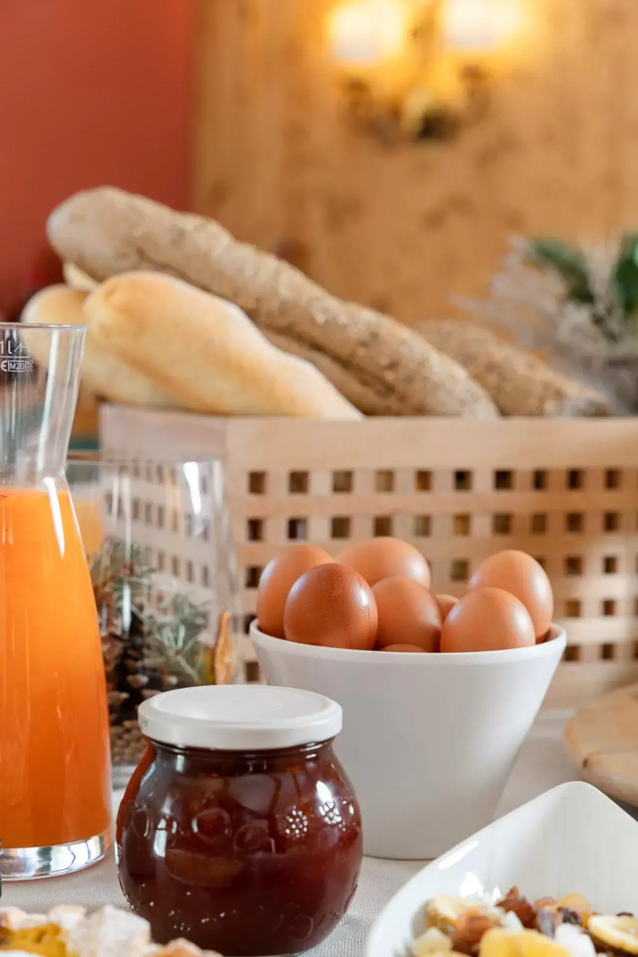 Breakfast in Hotel Cristallo