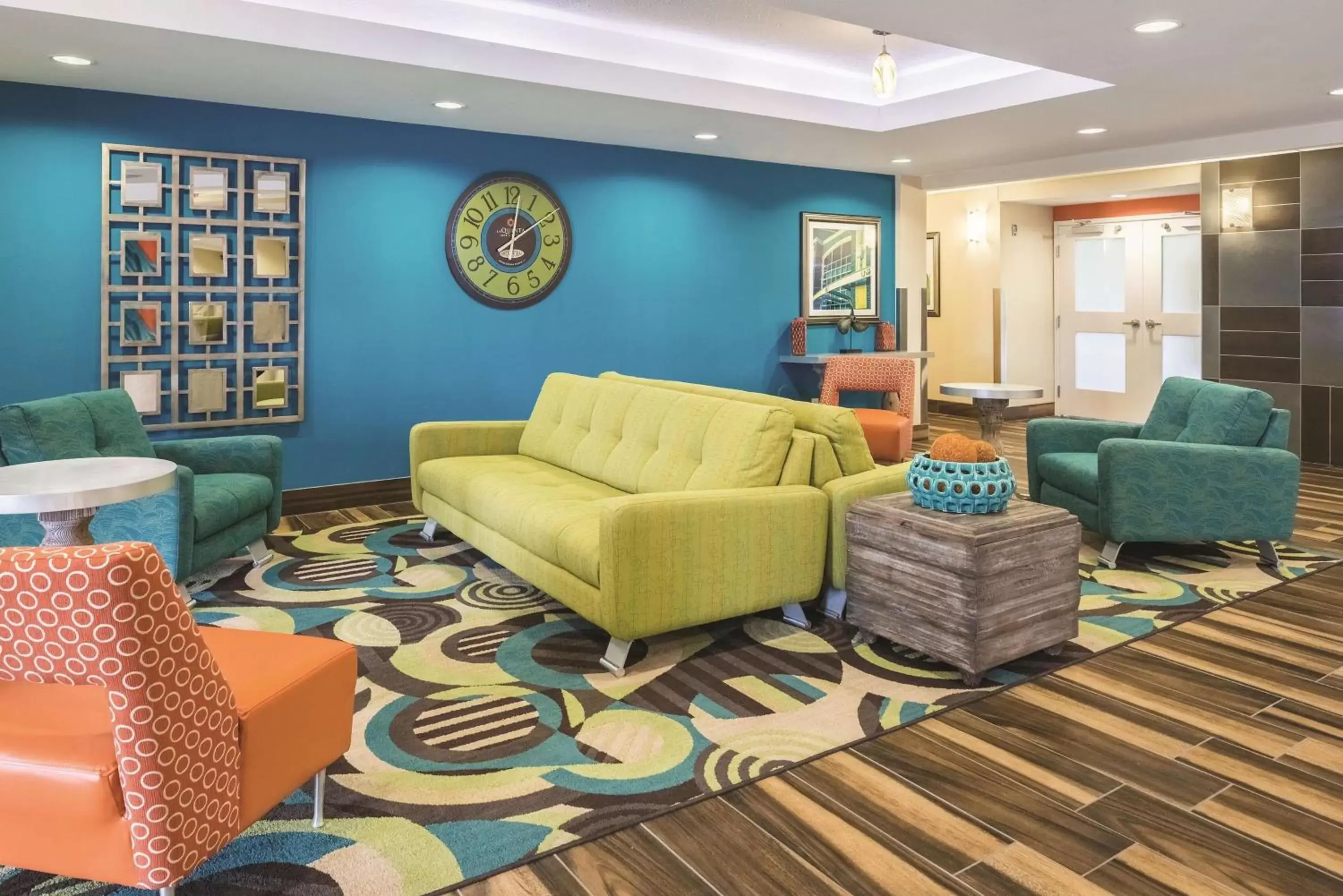 Lobby or reception, Seating Area in La Quinta by Wyndham Grand Forks