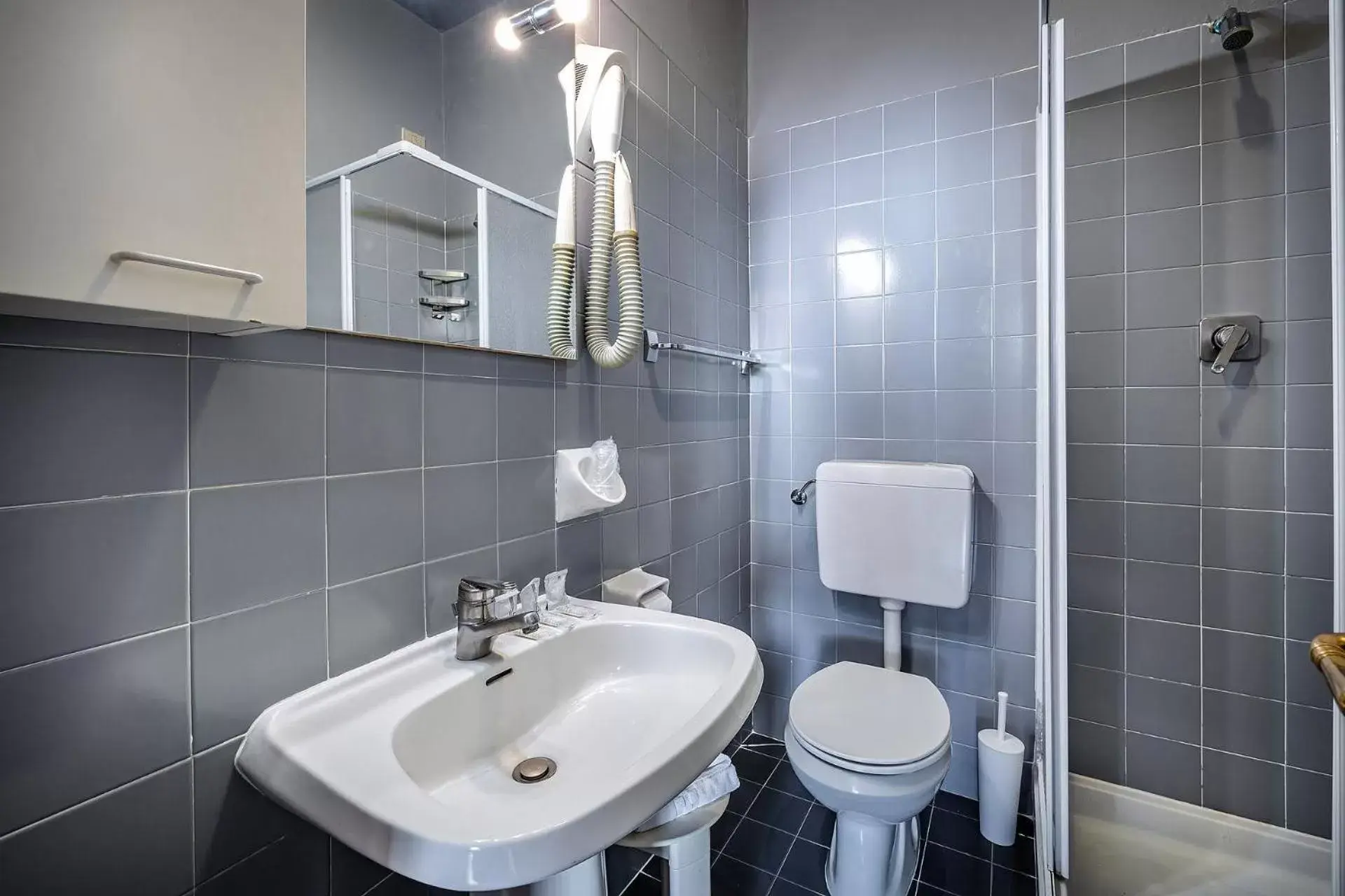 Shower, Bathroom in Hotel Villani