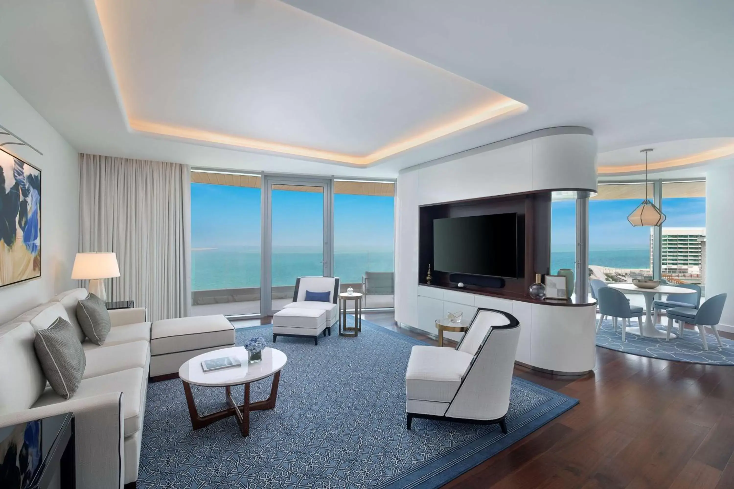 Bedroom, Seating Area in Waldorf Astoria Lusail, Doha