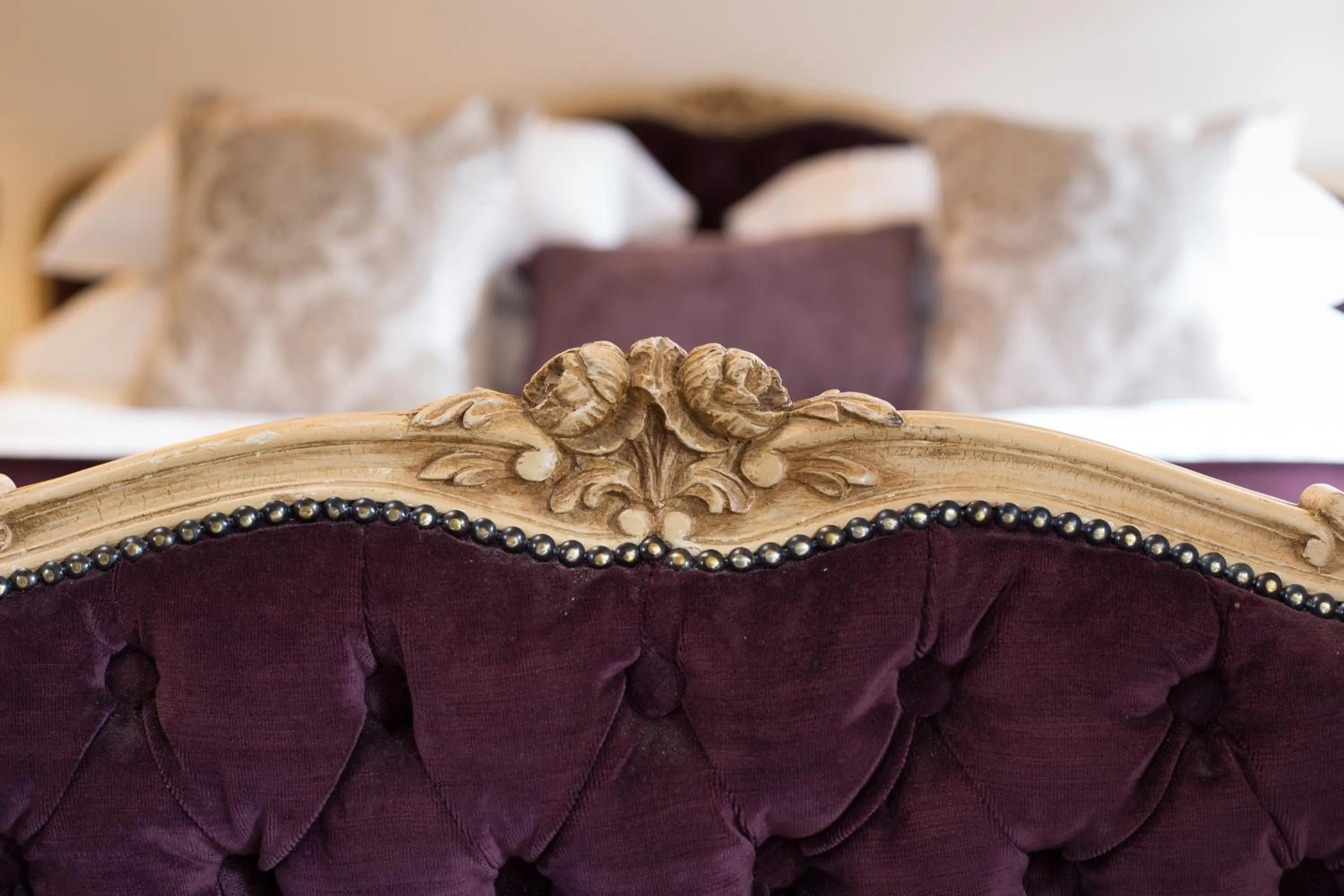 Bed in The White Hart Hotel