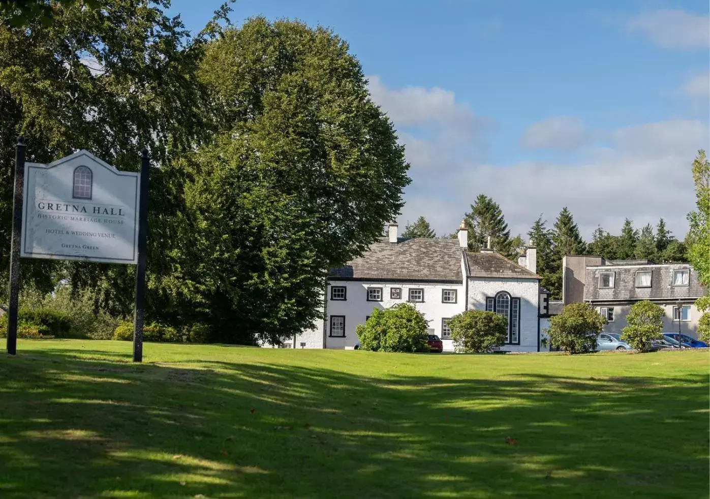 Property Building in Gretna Hall Hotel