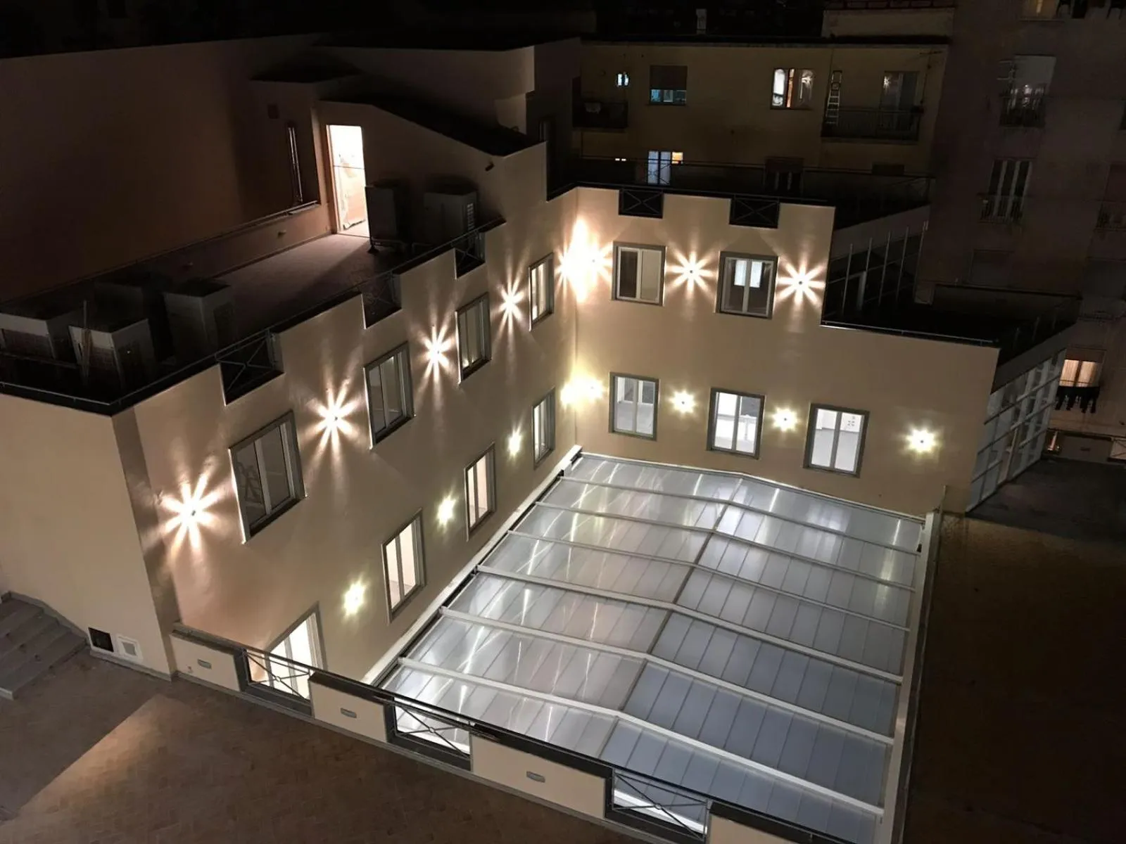 Bird's eye view in Ecumano Space