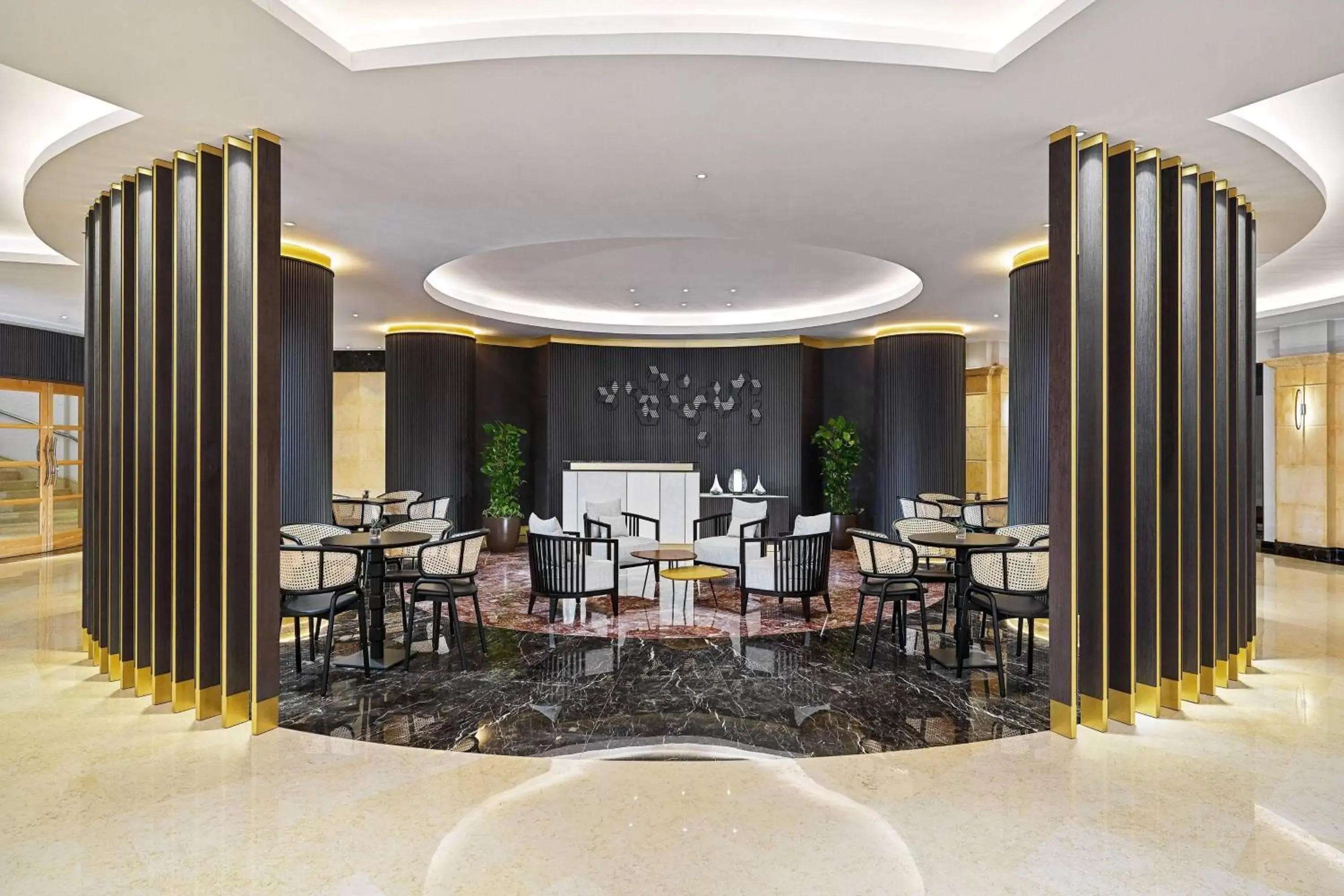 Lobby or reception, Restaurant/Places to Eat in Malta Marriott Hotel & Spa