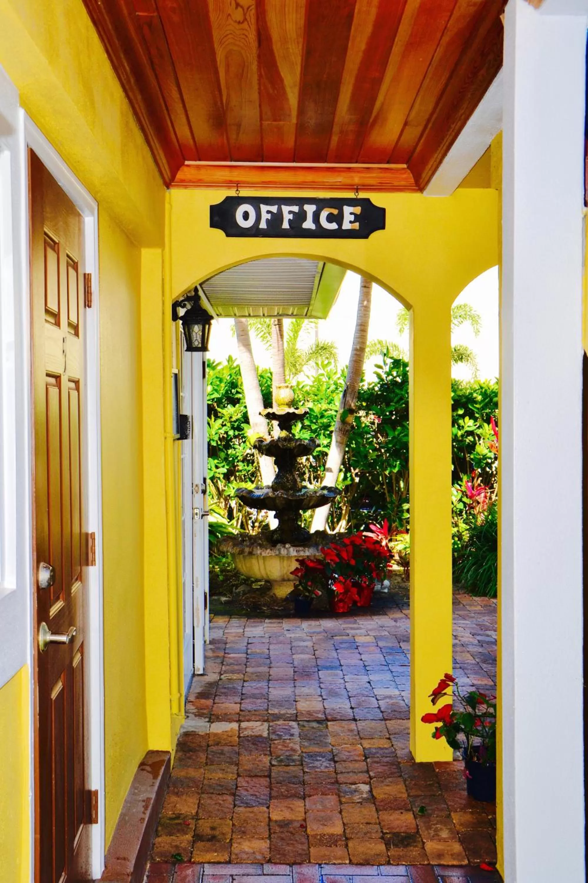 Garden in Sea Turtle Inn