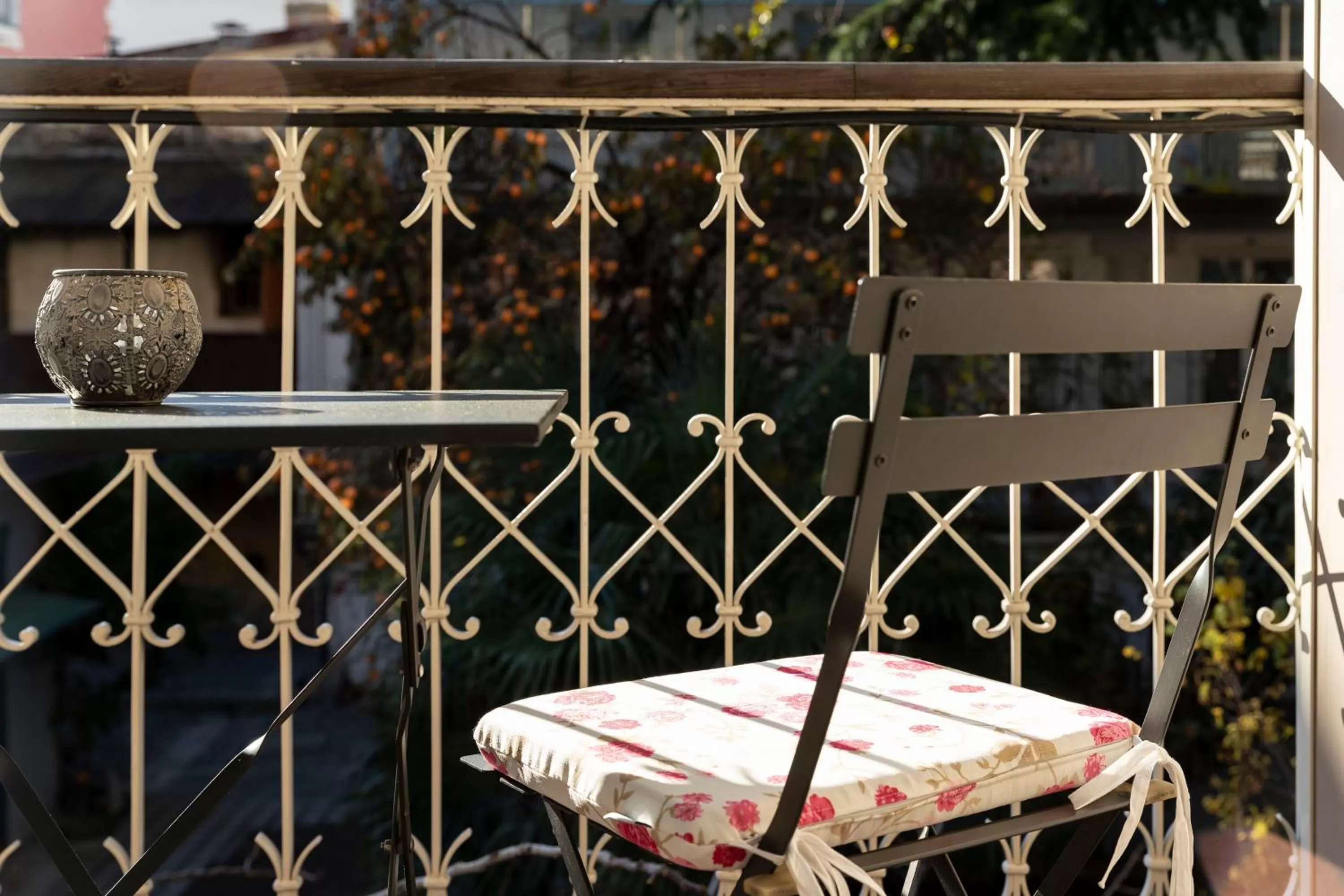 Balcony/Terrace in Villa Bergmann Suites Meran