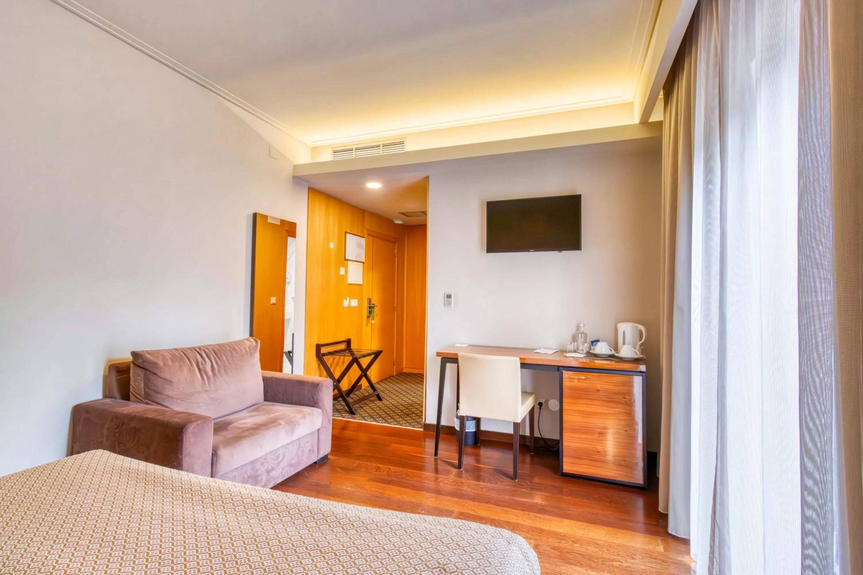 Bed in Hotel Lis Batalha