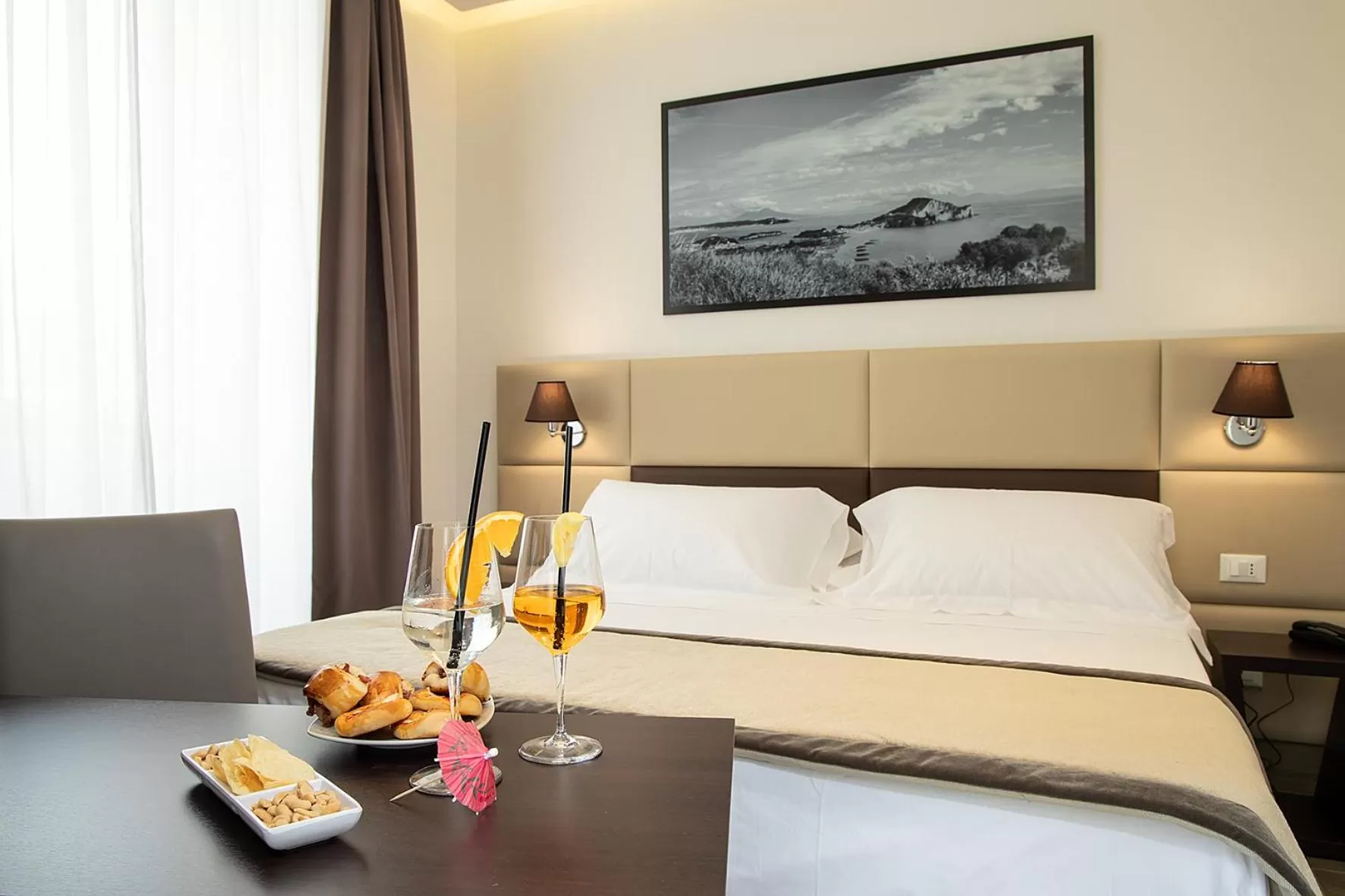 Bed in Hotel Palazzo Argenta