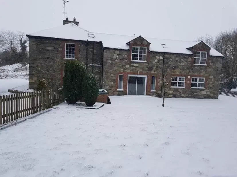 Winter in Lacken Millhouse and Gardens