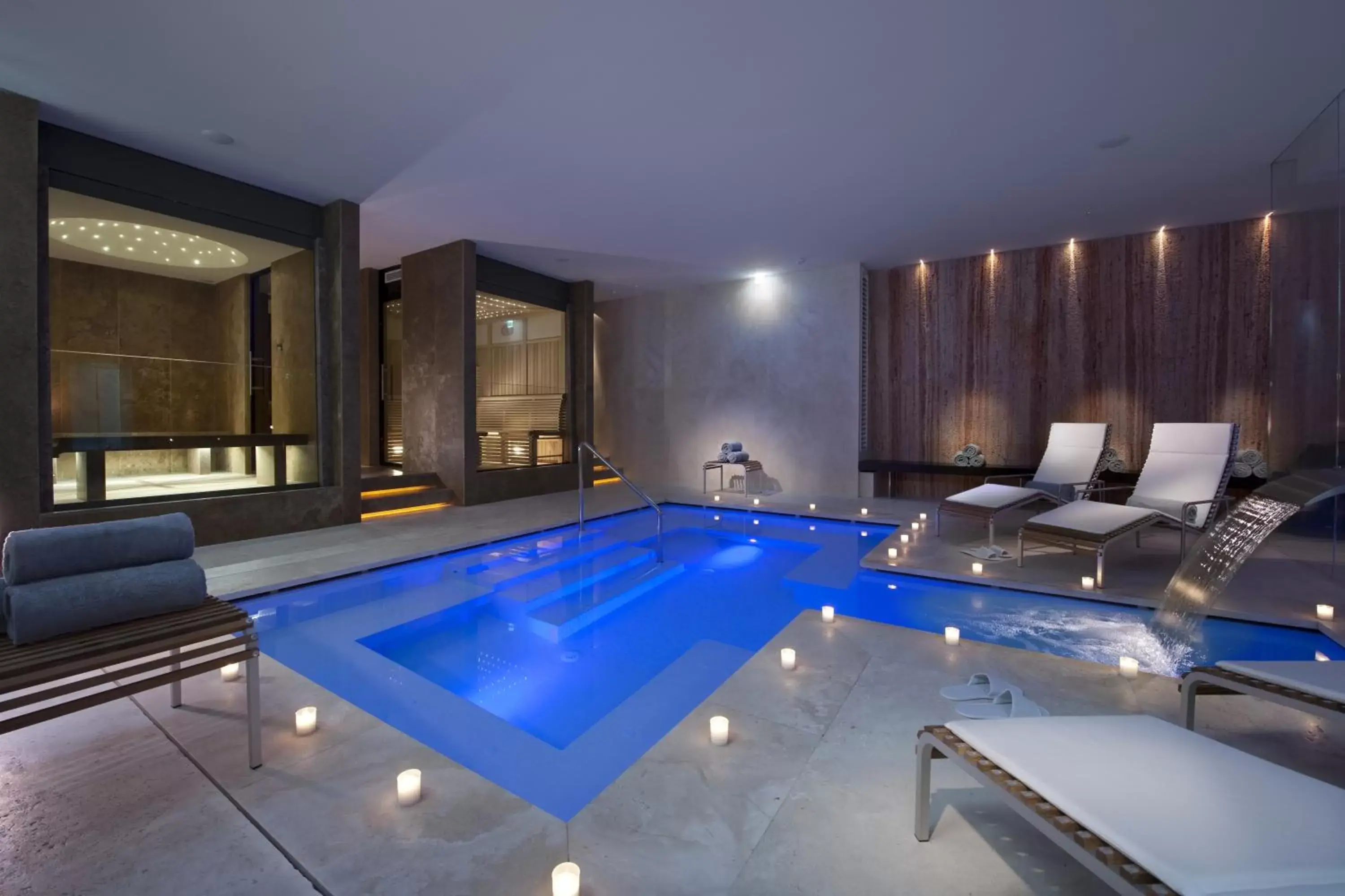 Sauna, Swimming Pool in Grand Hotel Des Bains