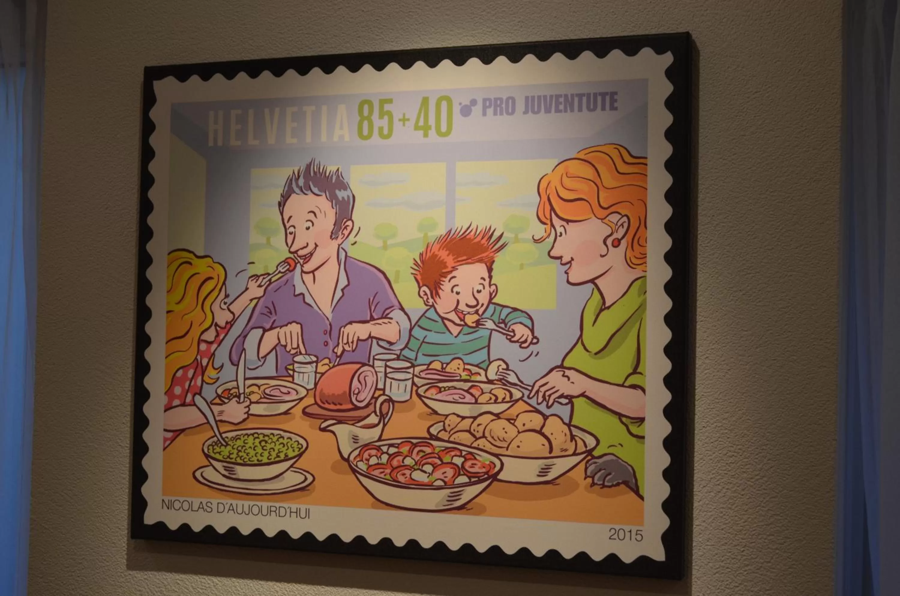 Decorative detail in Central Hotel Post