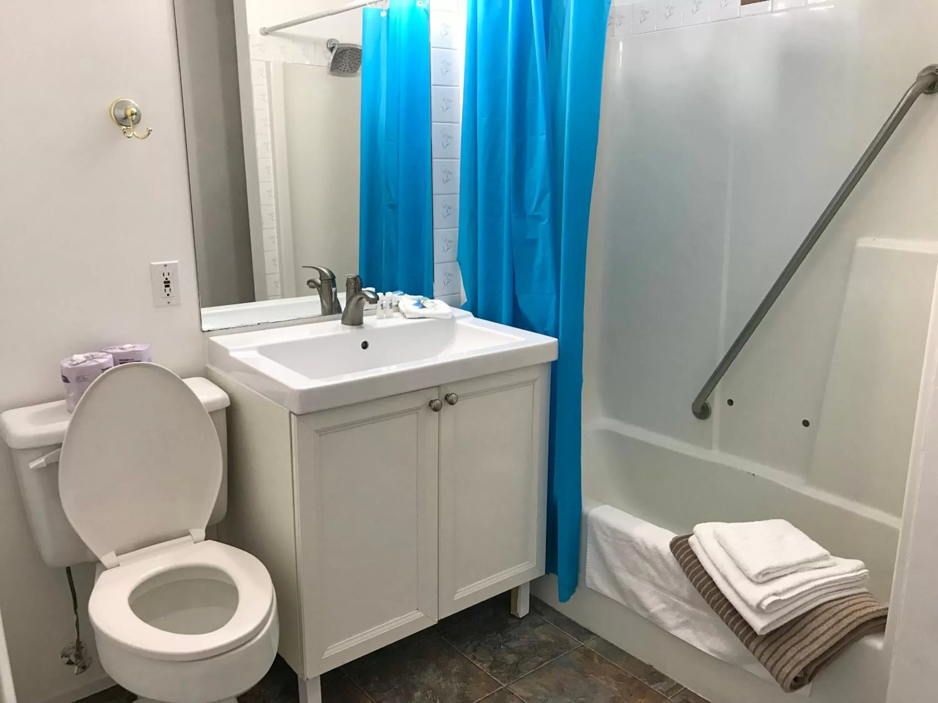 Shower, Bathroom in Duncan Motel