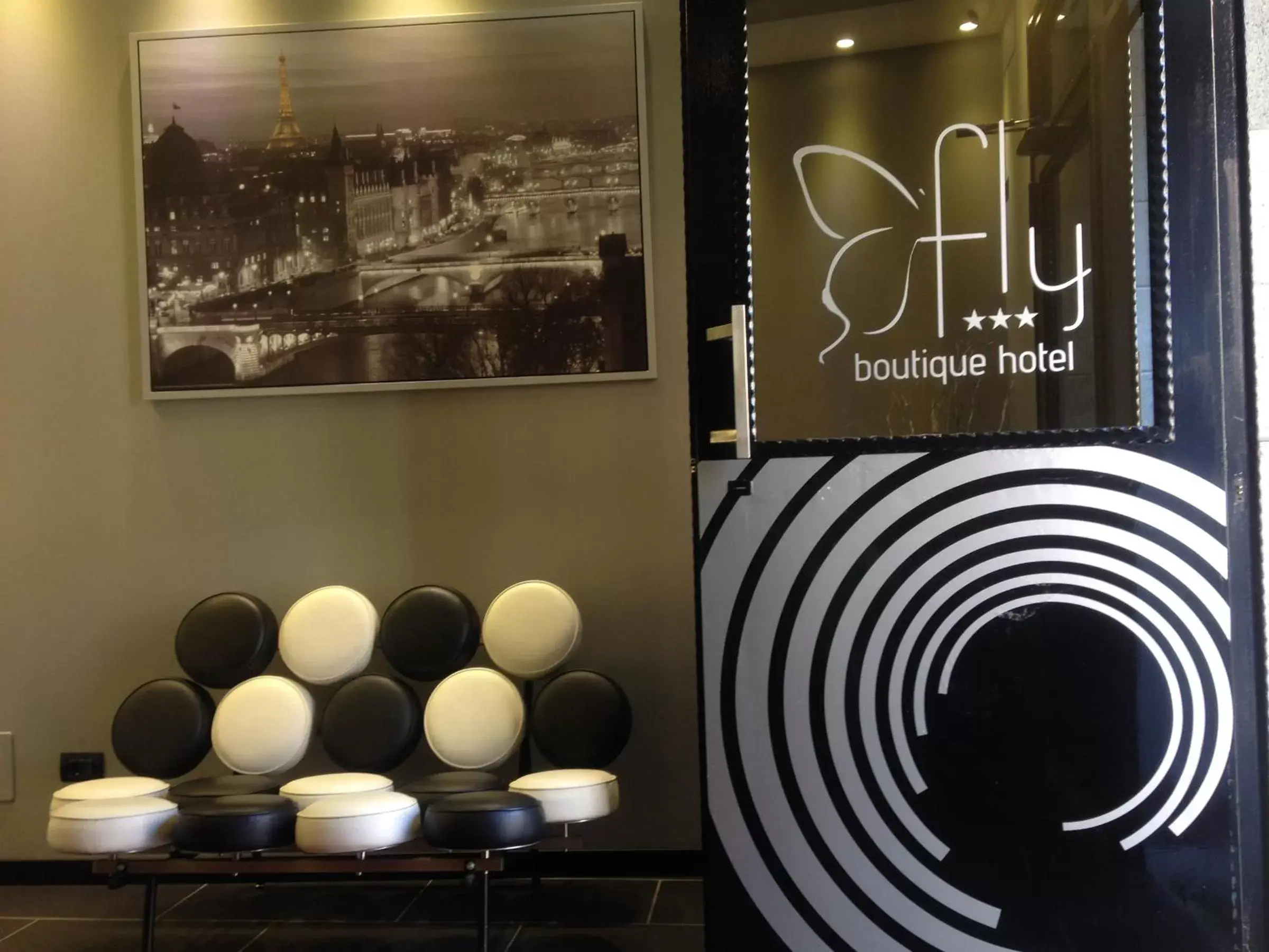 Lobby or reception in Fly Boutique Hotel