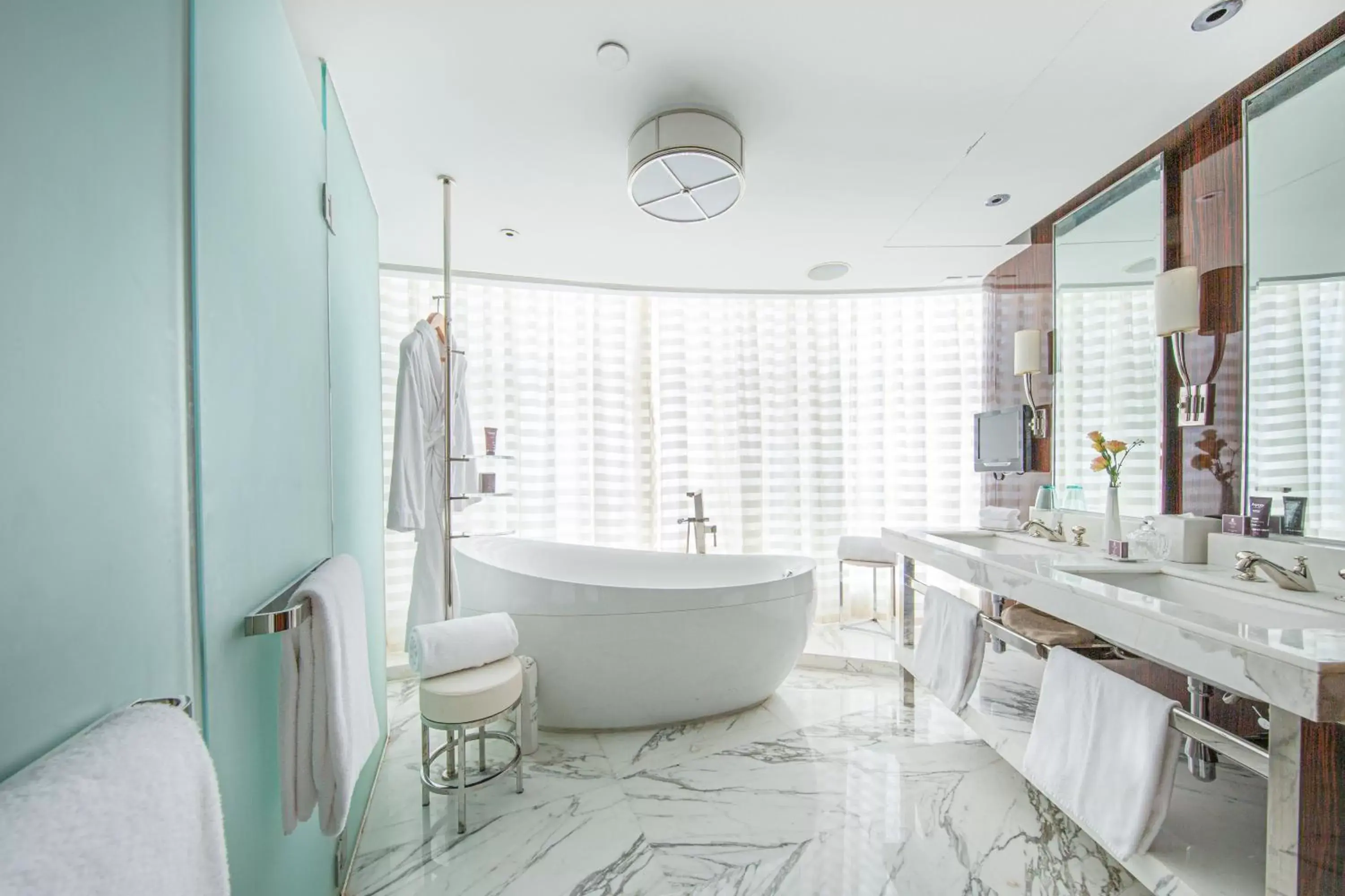 Shower, Bathroom in The Ritz-Carlton Beijing, Financial Street